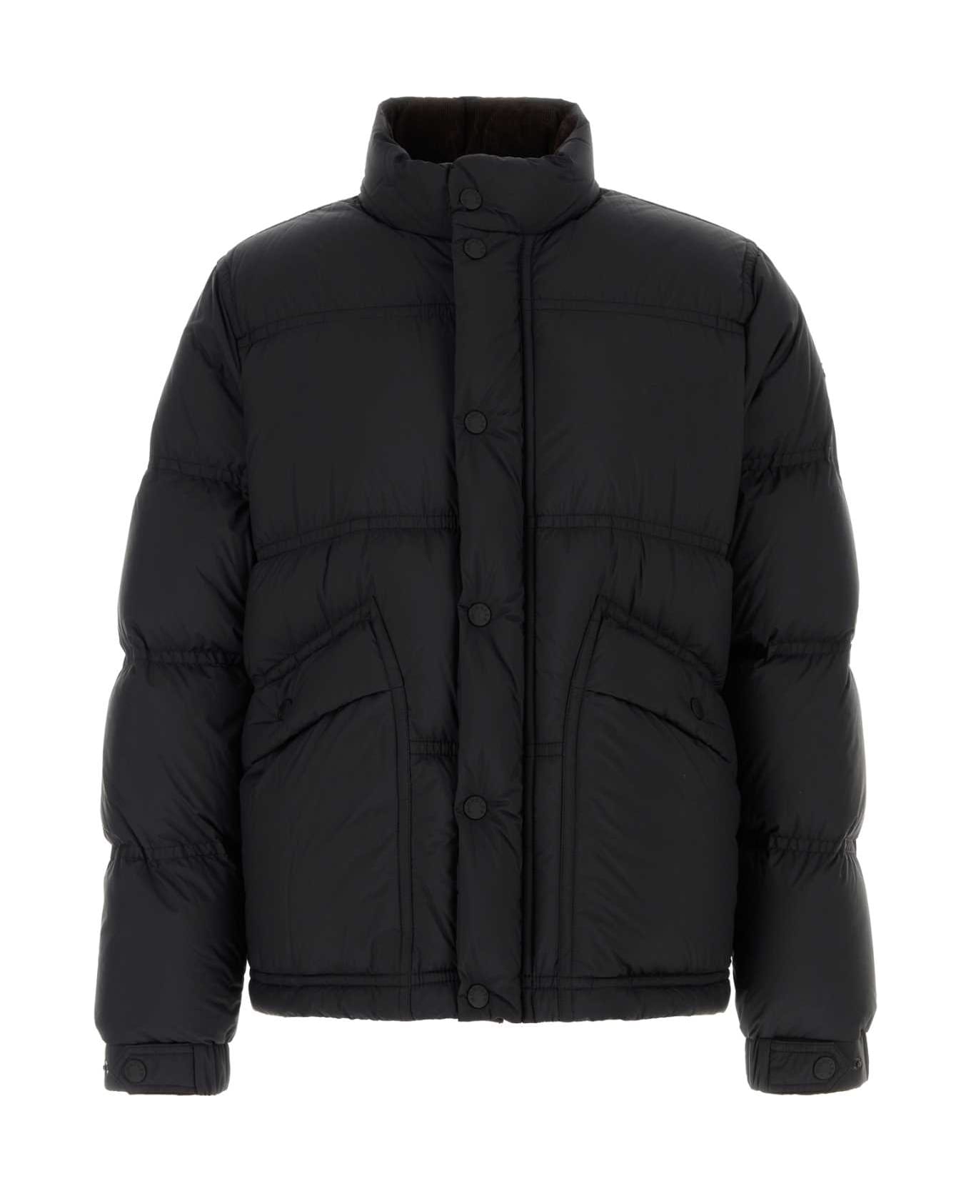 Moncler Grenoble Black Nylon Sernur Down Jacket - 999