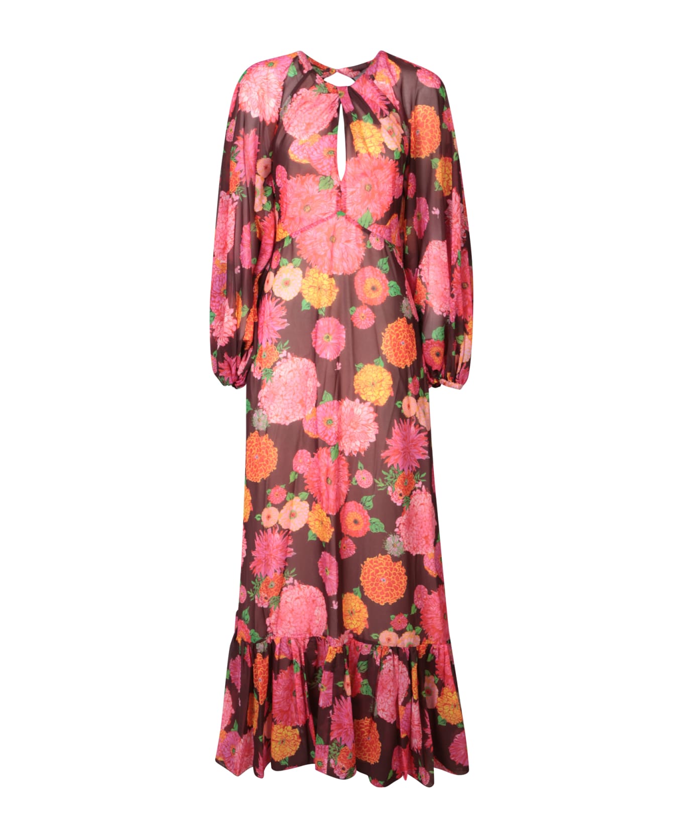 La DoubleJ Eva Dress Multicolor - Brown ワンピース＆ドレス