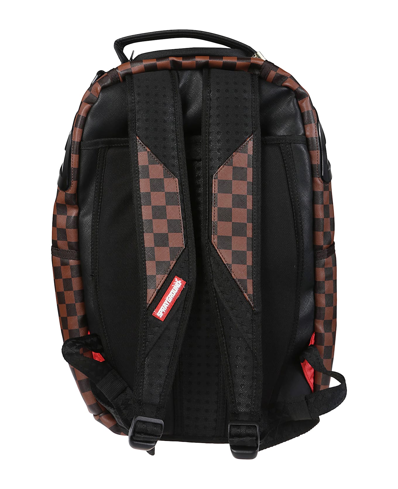 Sprayground Sip Clear Sm & Eyes Backpack - Marrone