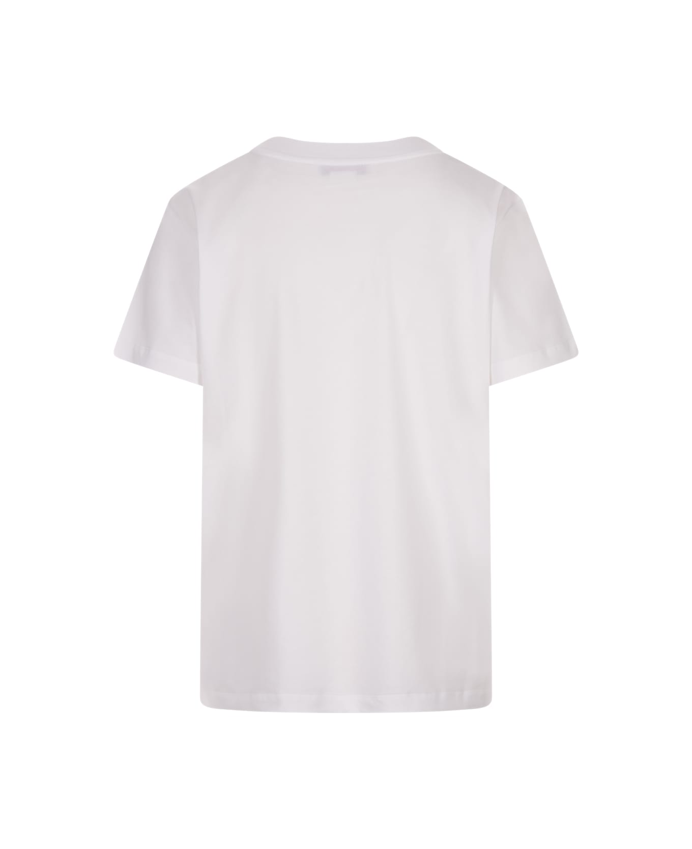 Alexander McQueen White T-shirt With Logo - White