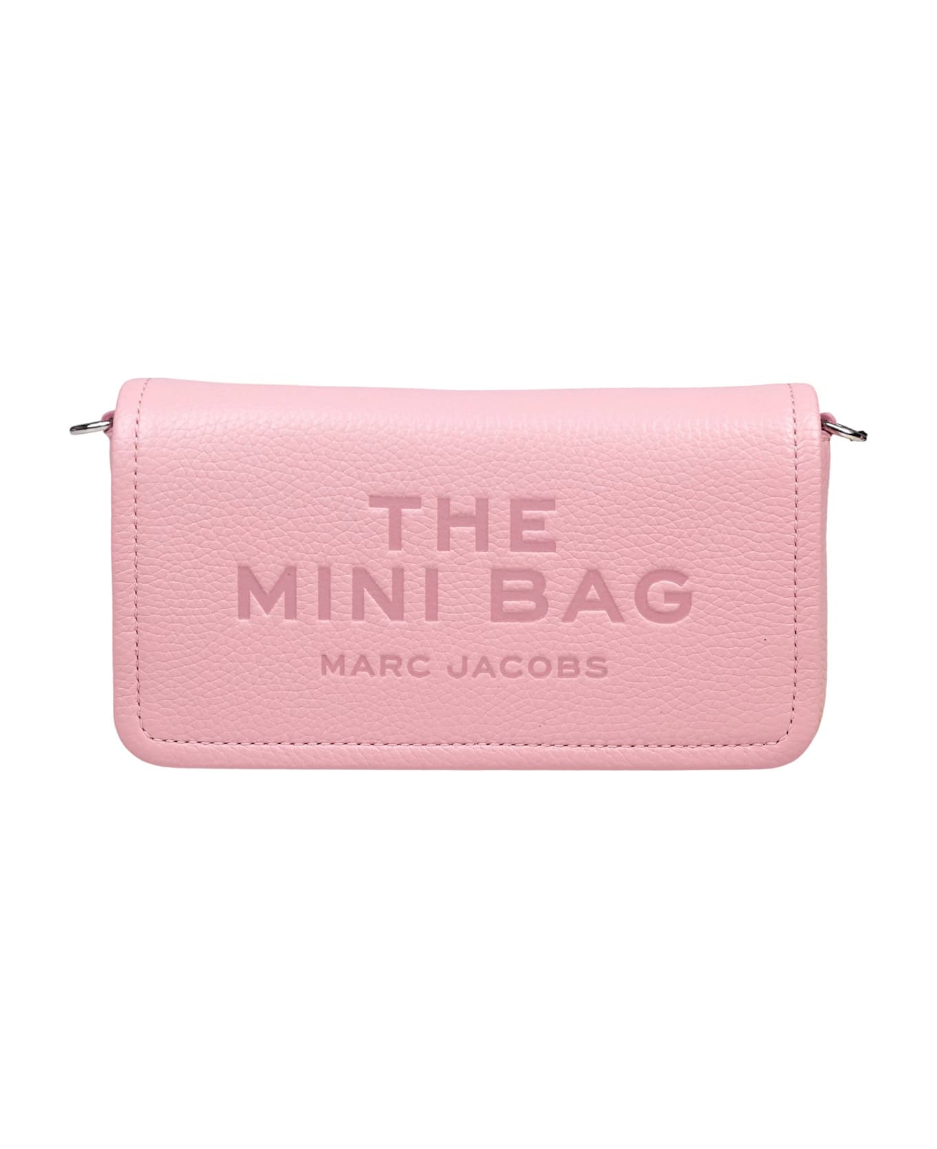 Marc Jacobs The Mini Bag In Leather Pink Color - Pink