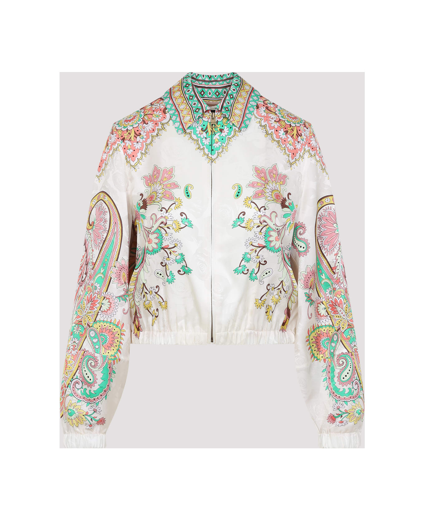 Etro Lucky Charms Bomber Jacket - White