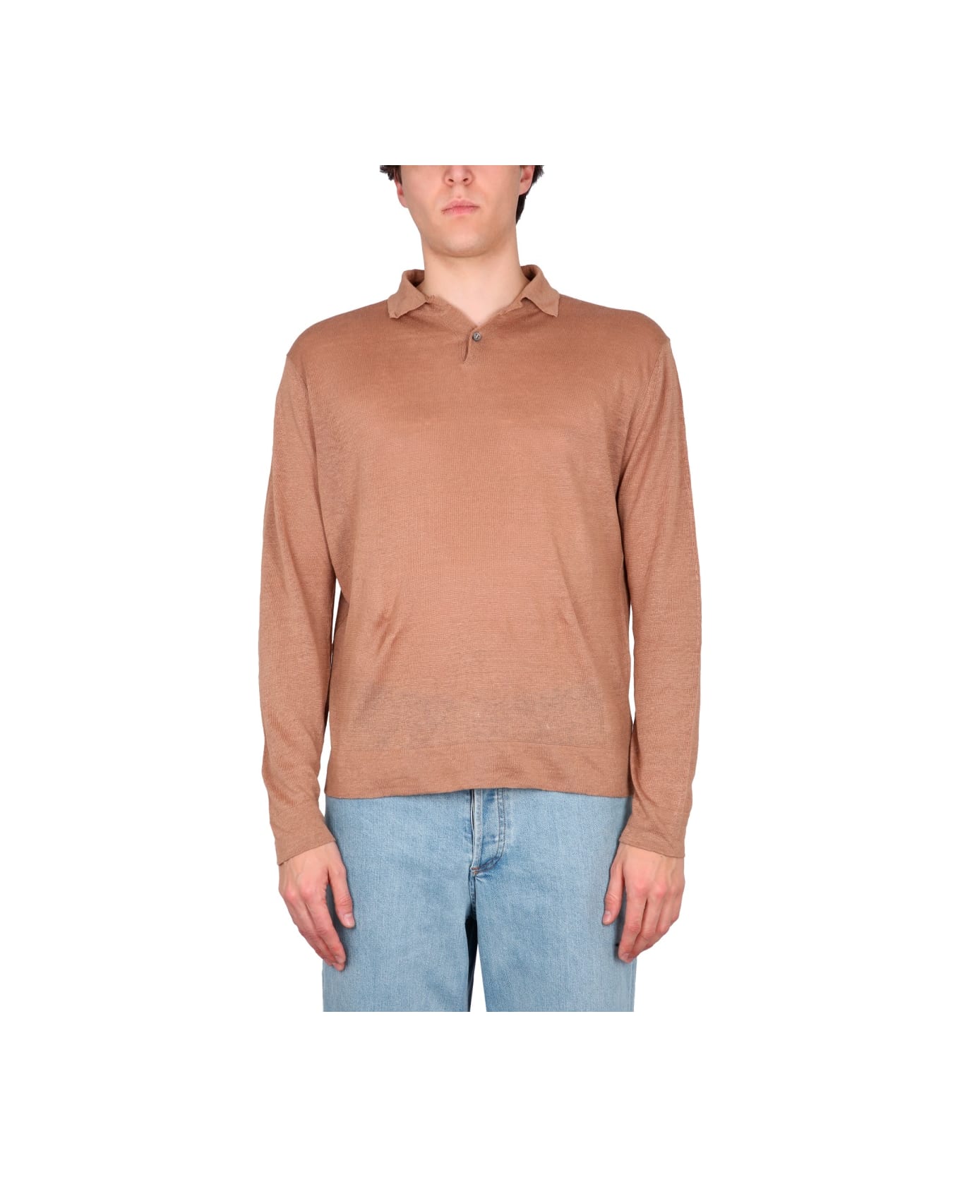 Ballantyne Regular Fit Polo Shirt - BEIGE