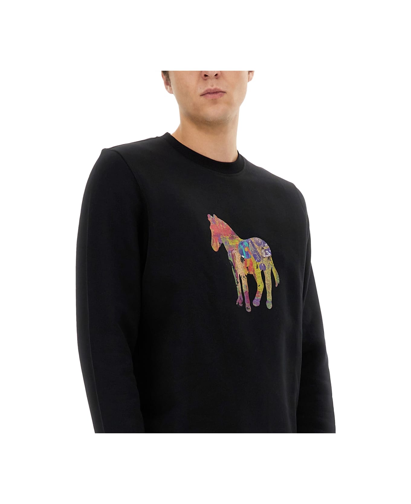PS by Paul Smith "zebra" Sweatshirt - BLACK