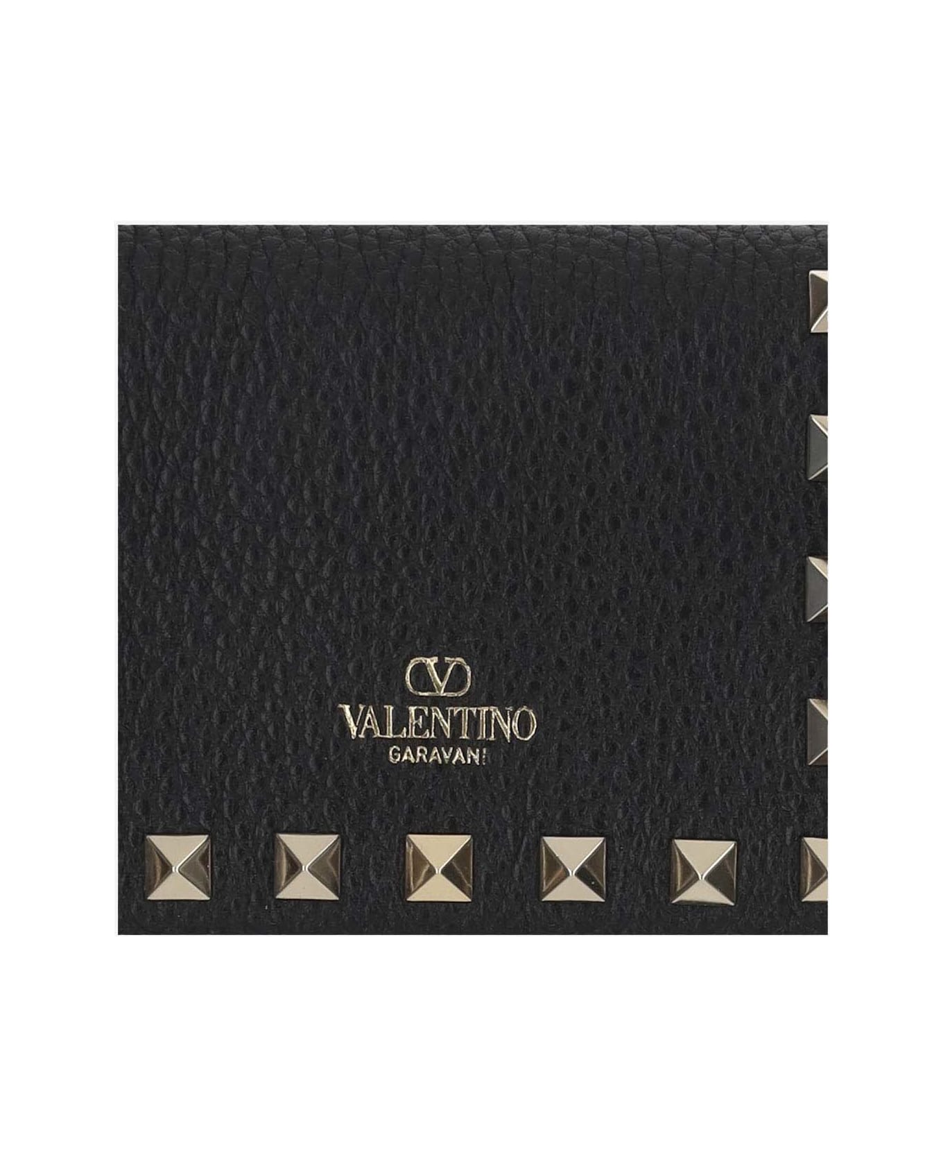 Valentino Garavani Rockstud Wallet - Nero