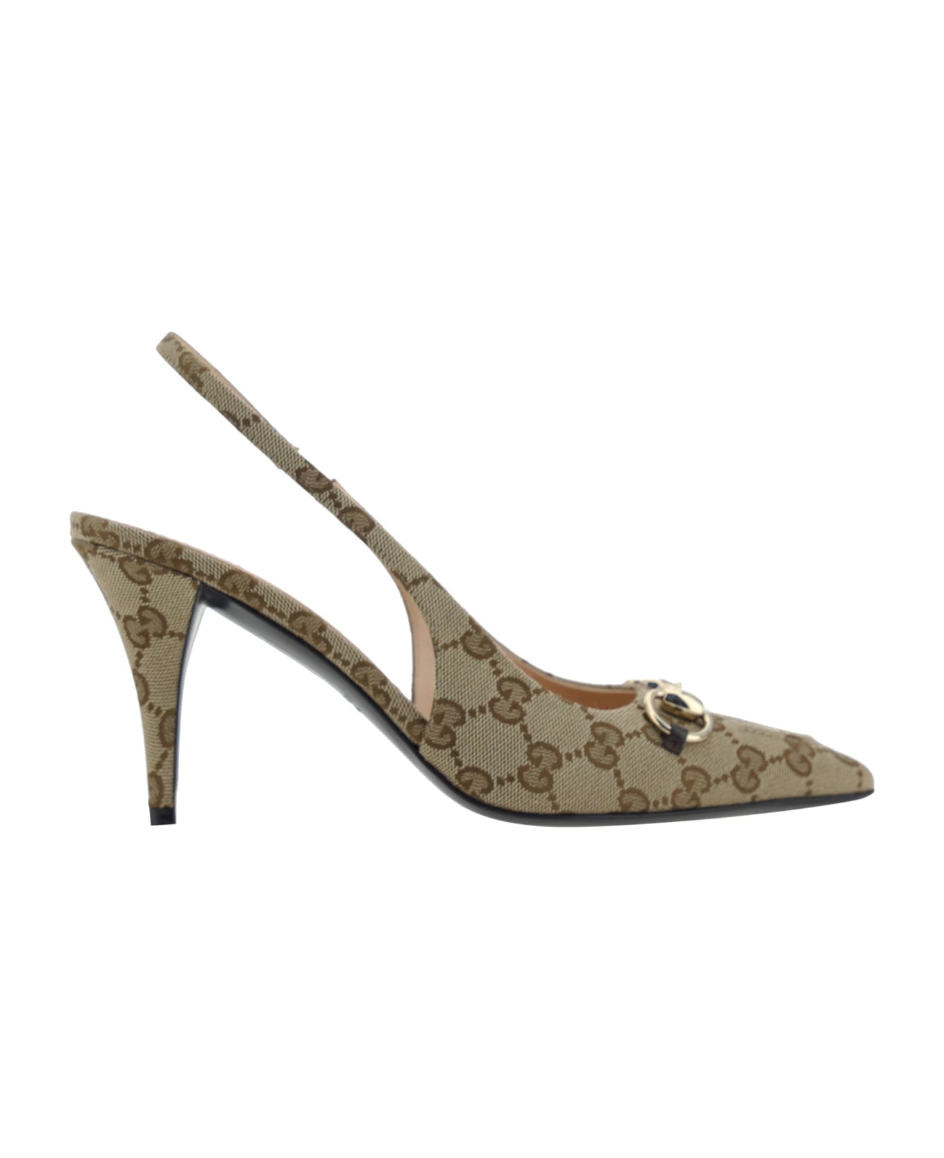 Gucci Pumps - Beige Ebony/cocoa