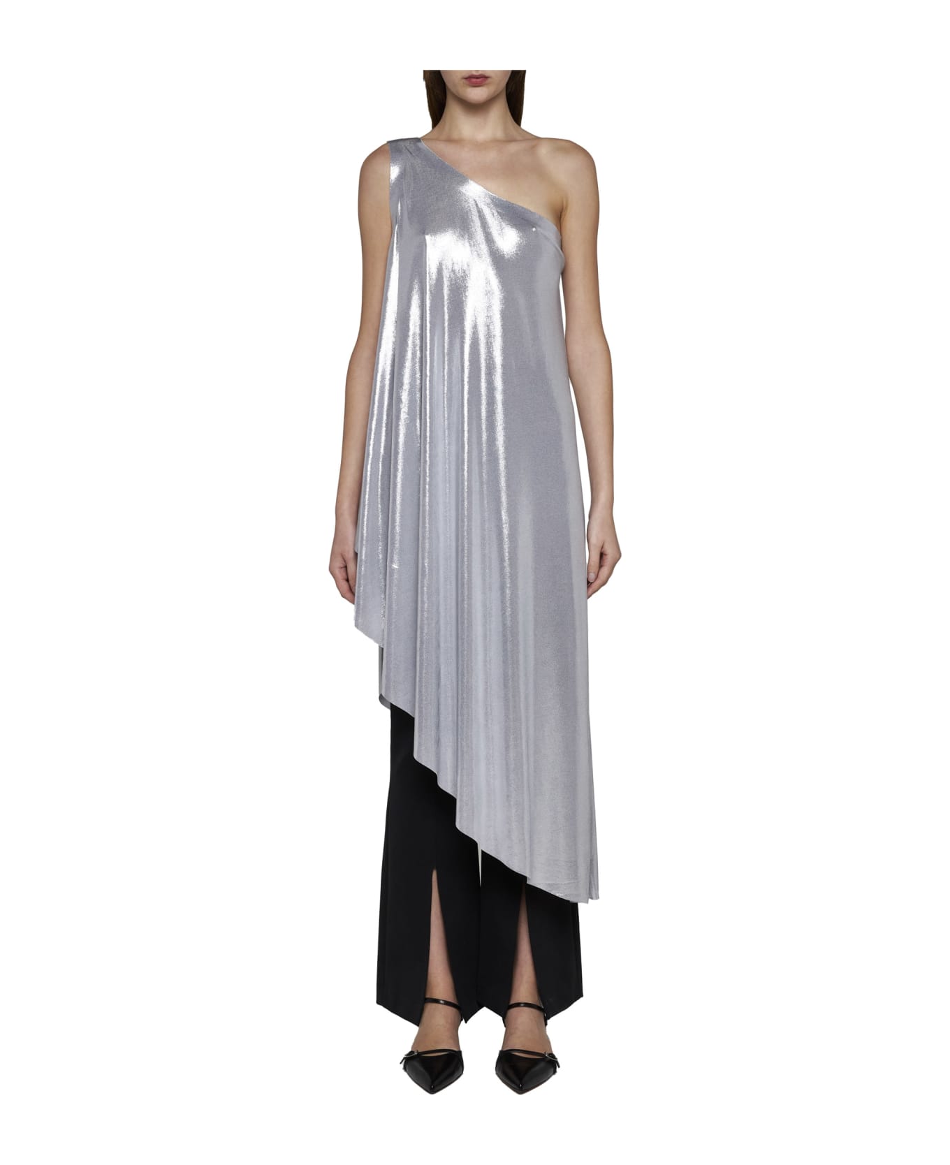 Norma Kamali Dress - Silver
