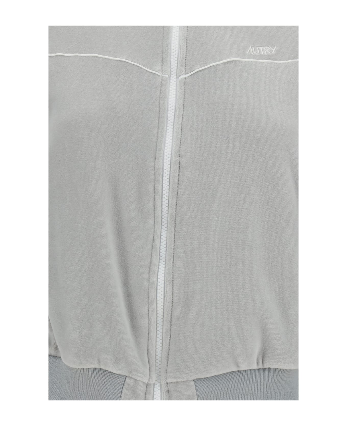 Autry Zip Sweatshirt - Velvet Grey