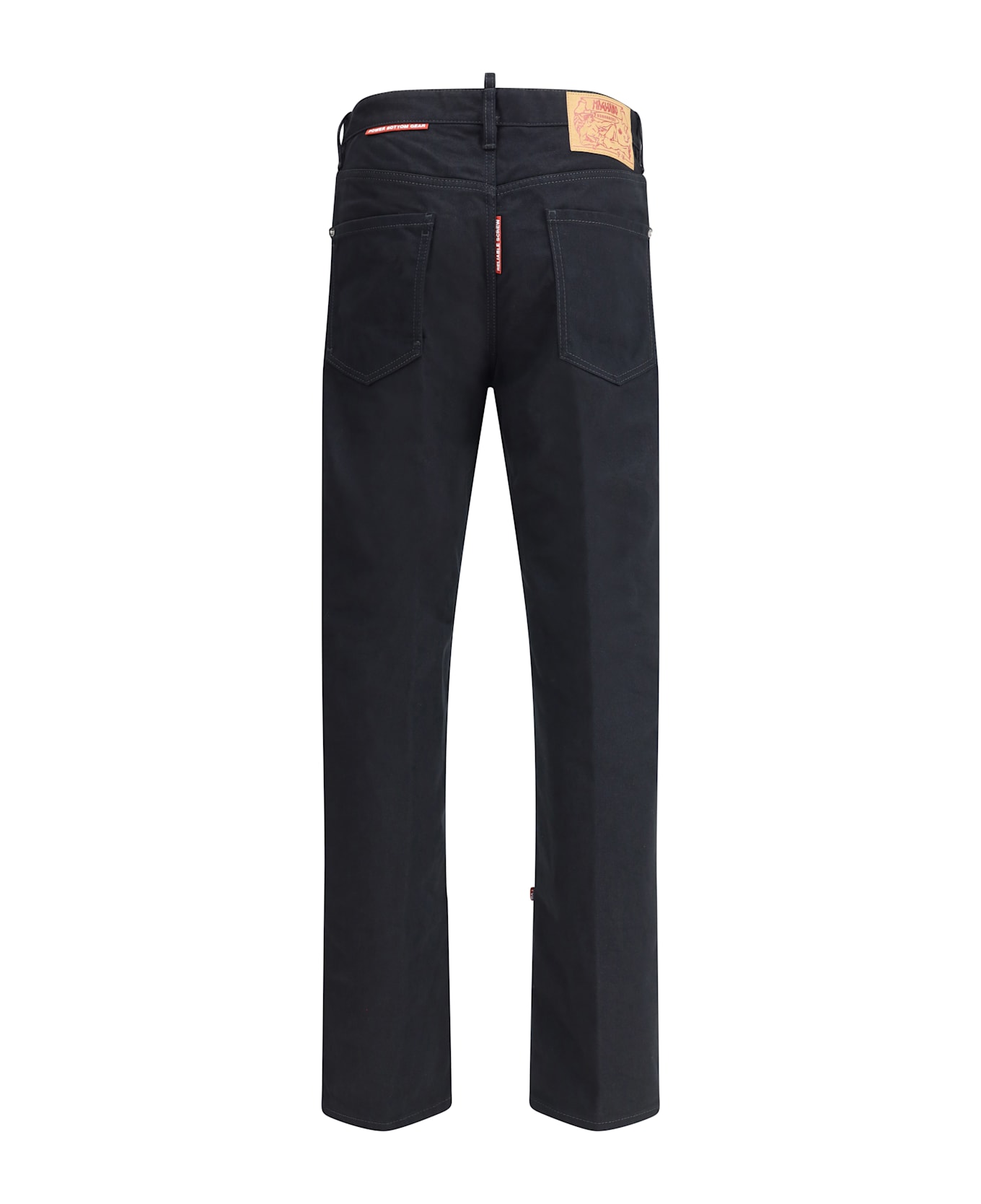 Dsquared2 Cotton Straight Jeans