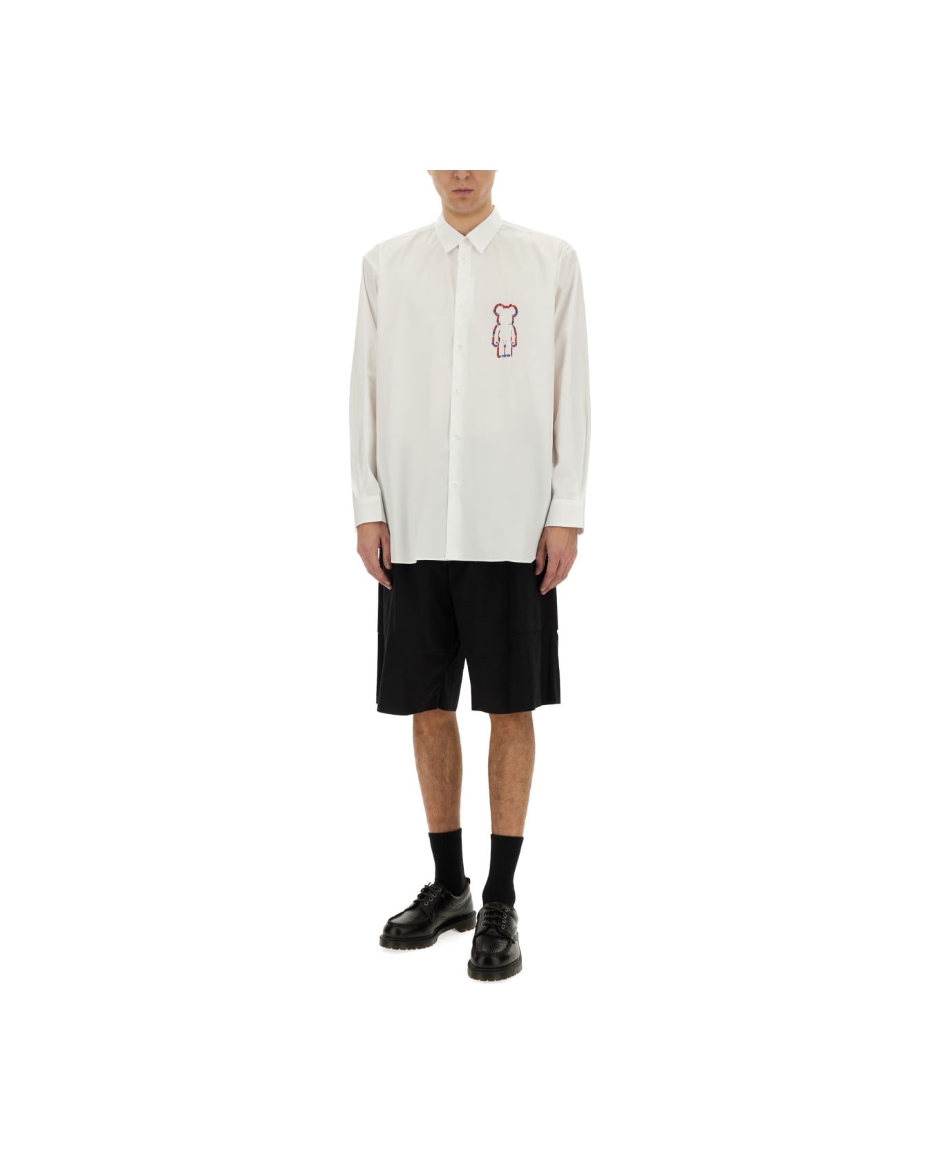 Comme des Garçons Shirt Poplin Shirt - WHITE