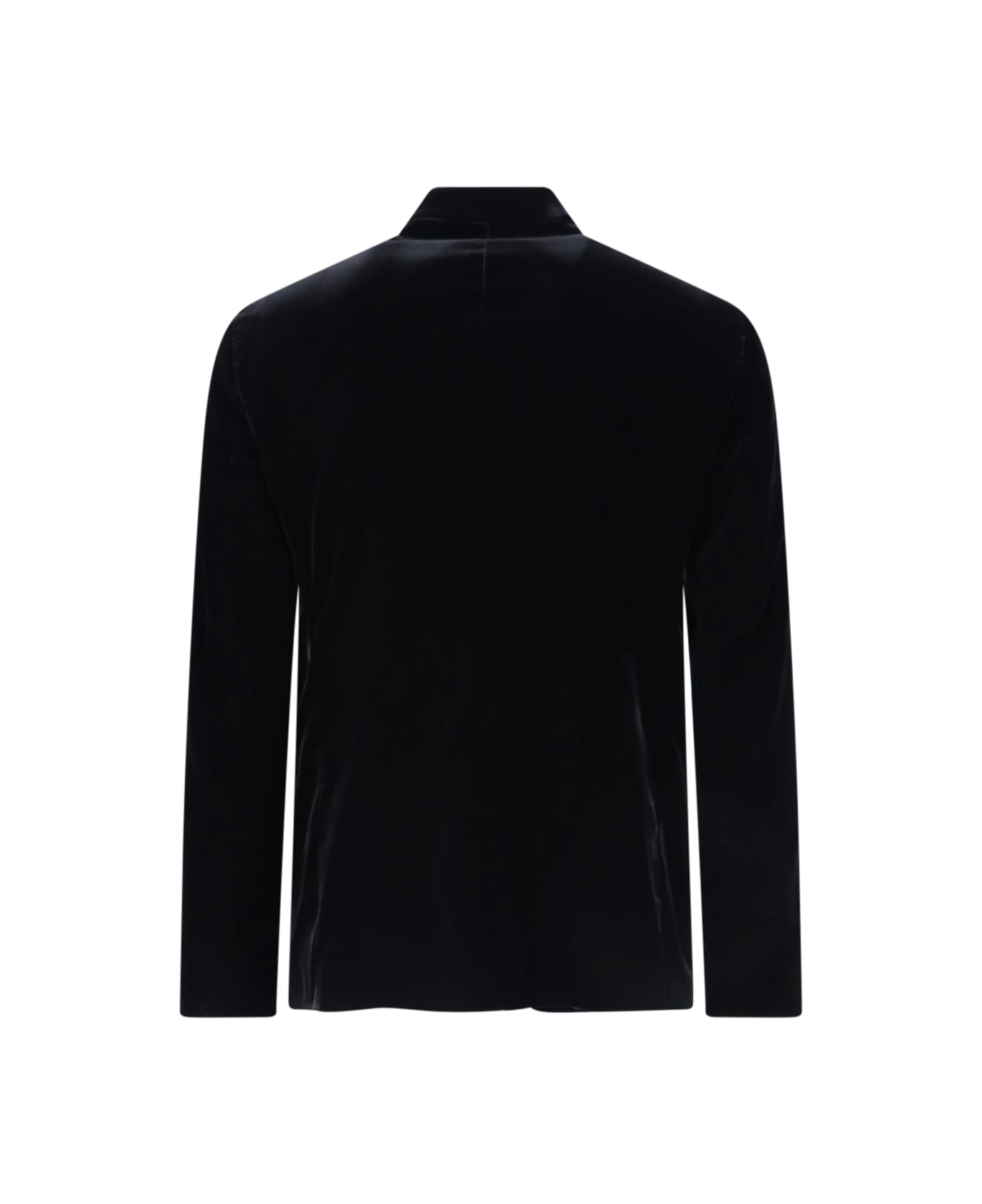 Giorgio Armani Single-breasted Blazer - Black  