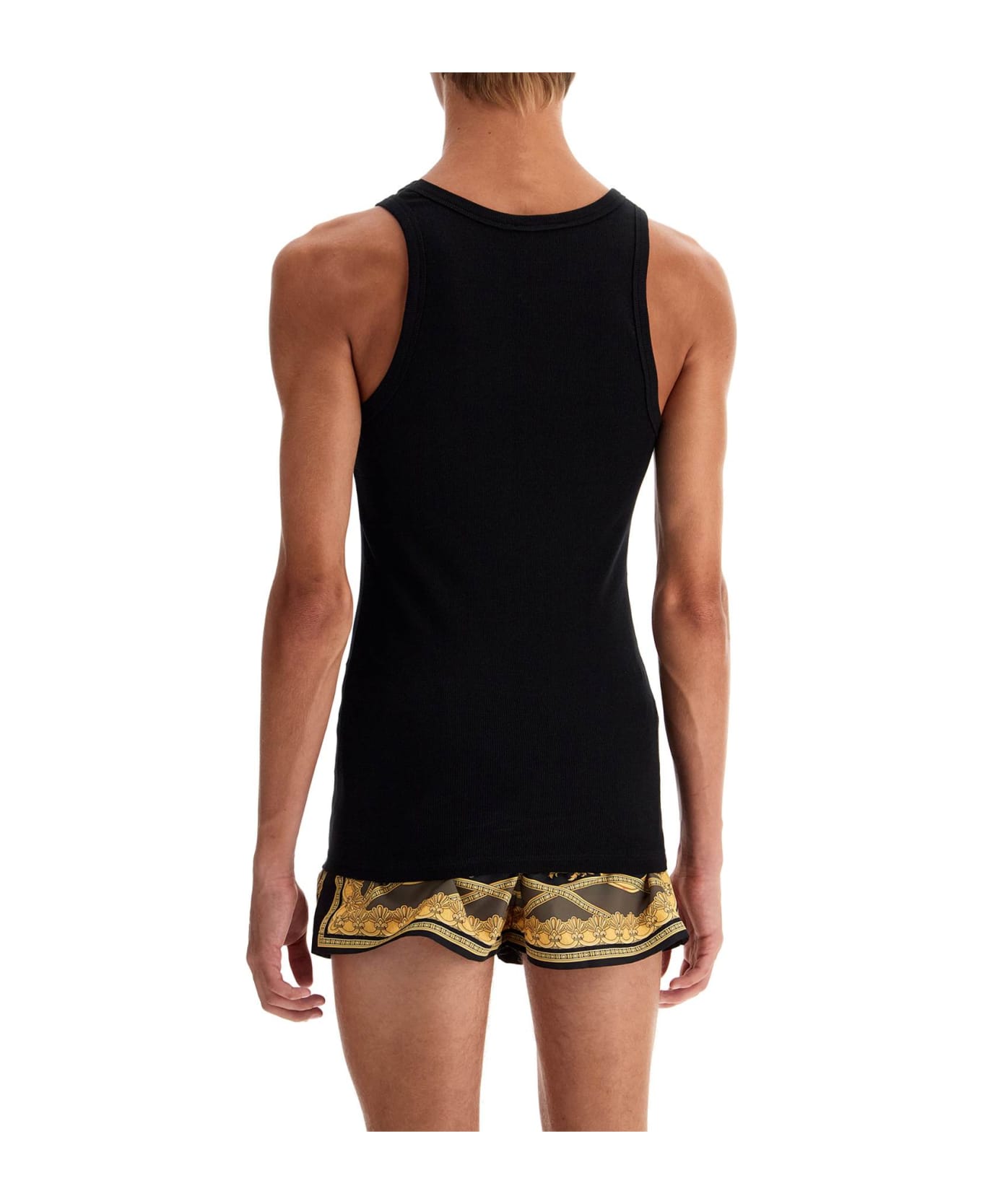 Versace Underwear Tank Top - Black
