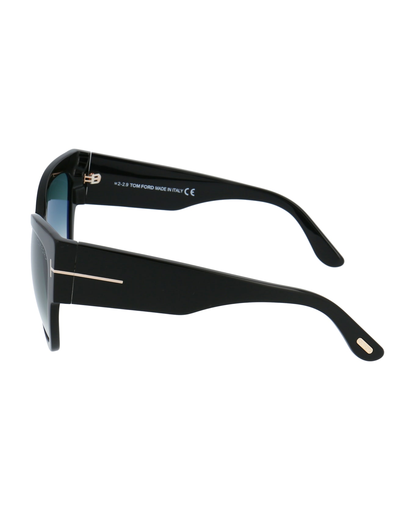 Tom Ford Eyewear Anoushka Sunglasses - 01B Nero Lucido / Fumo Grad