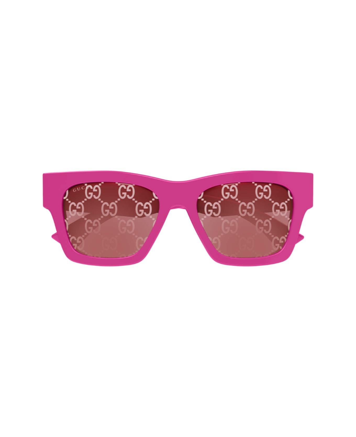 Gucci Eyewear Gucci Gg1835s Linea Name Of Brand 004 Fuchsia Red Sunglasses - Fucsia