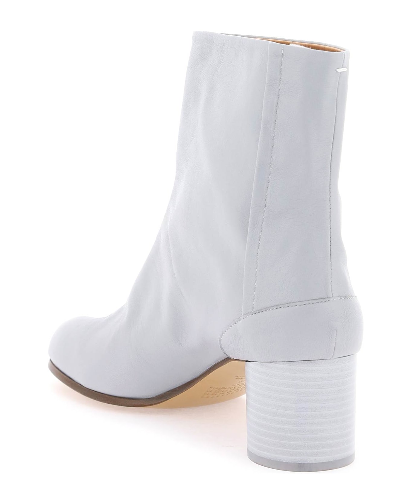 Maison Margiela Leather Tabi Ankle Boots - BREEZE (Grey)