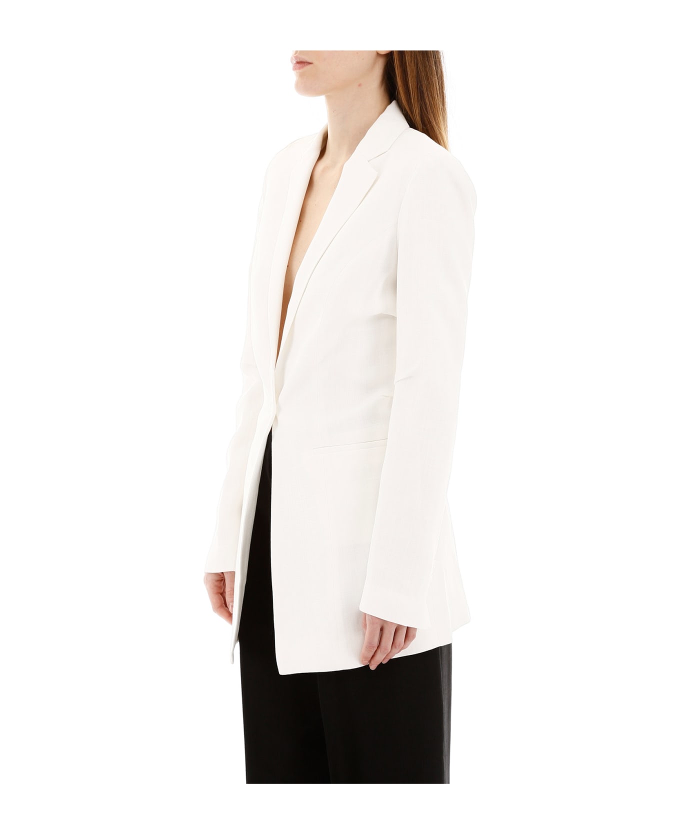 Jacquemus La Veste Bergamo Blazer - ECRU (White)
