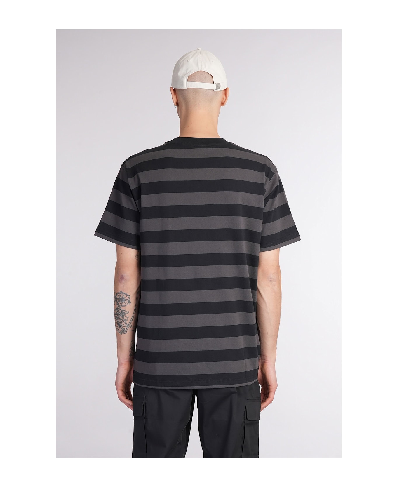 New Balance T-shirt In Black Cotton - black