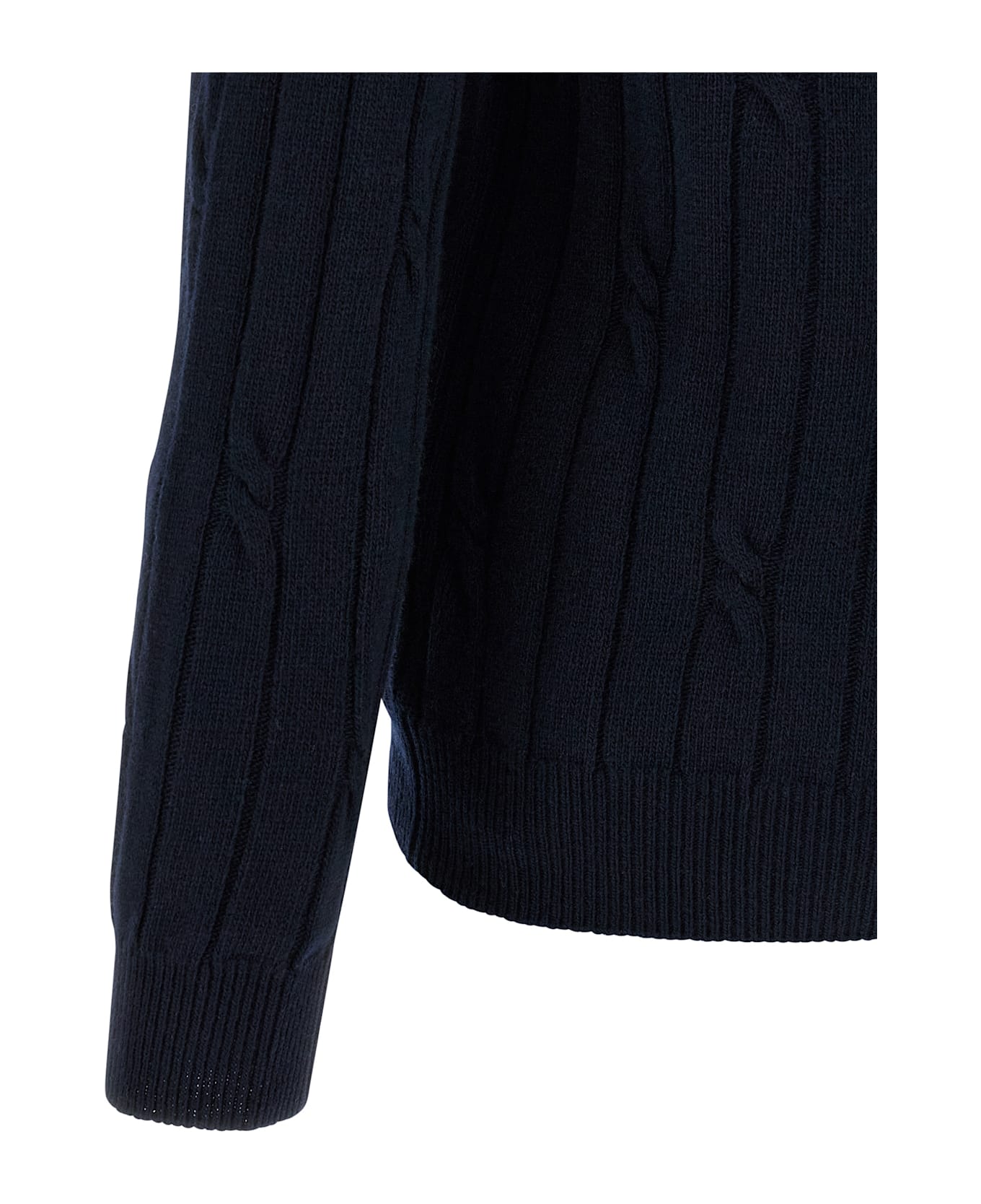Zanone Cashmere Polo Shirt - Blue