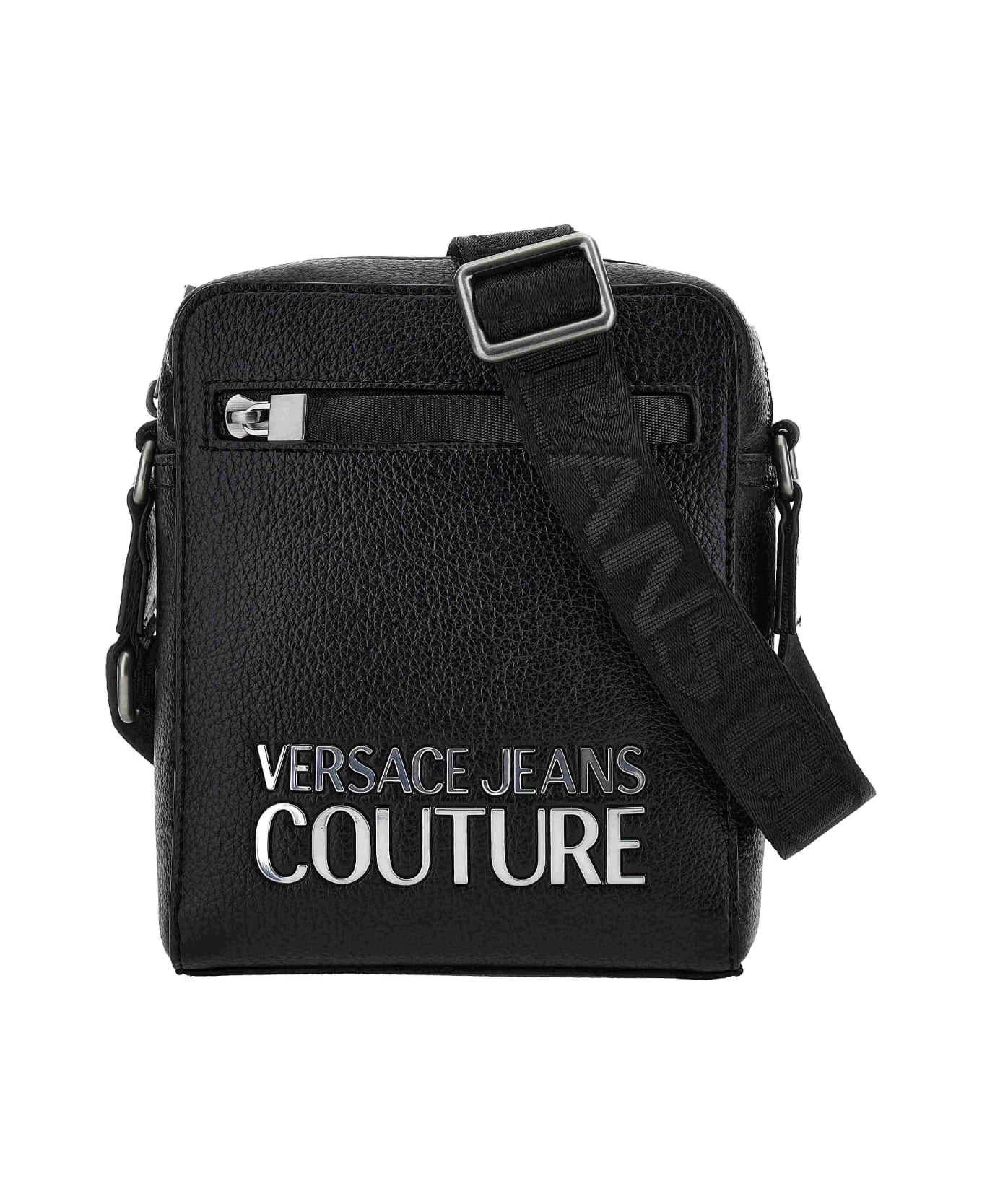 Versace Jeans Couture Black Shoulder Bag - Black