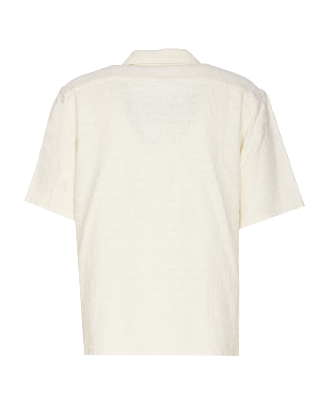 Sunflower Spacey Short Sleeves Shirt - White シャツ