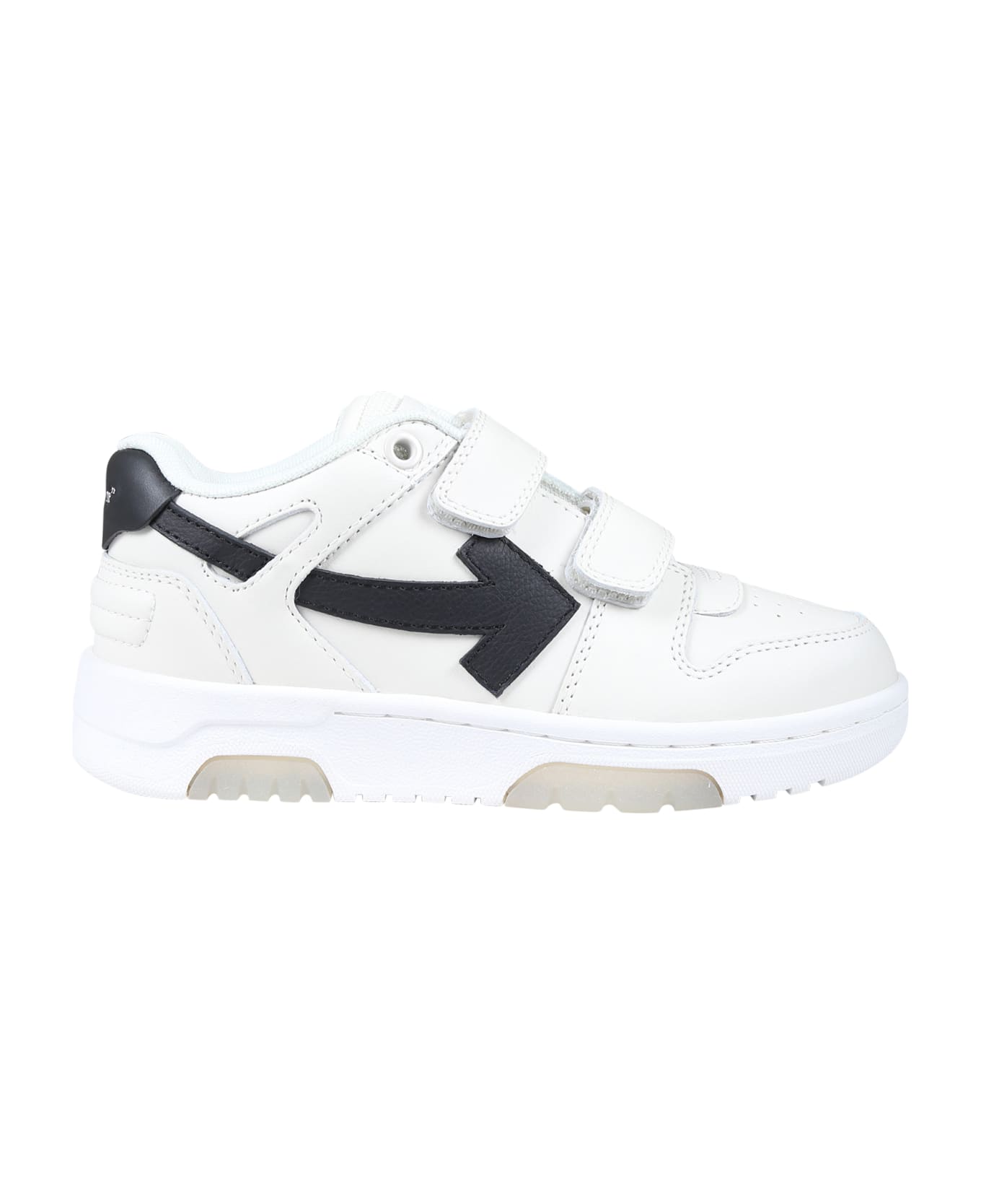 Off-White White Sneakers For Boy With Arrows - WHITE/BLACK