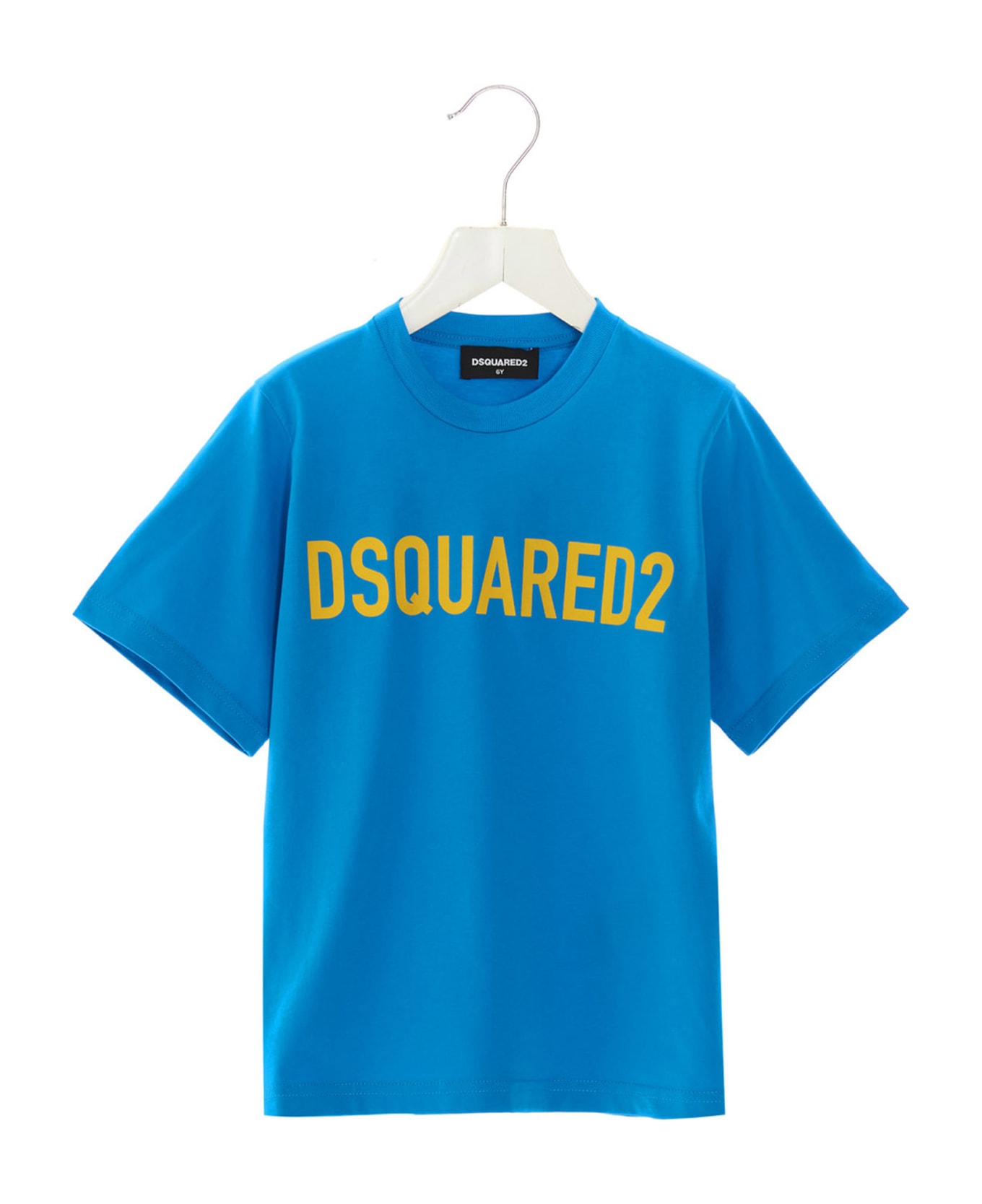 Dsquared2 Logo Print T-shirt - Light Blue
