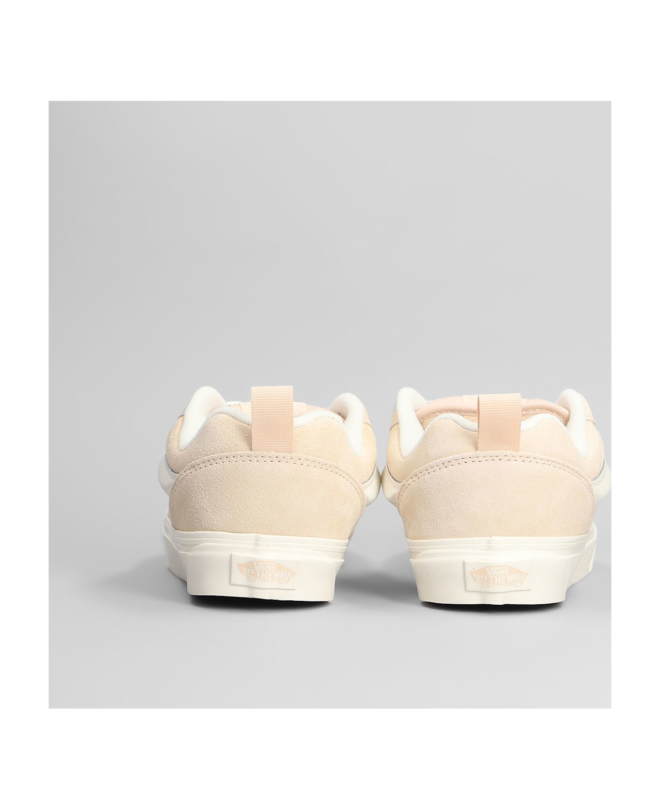 Vans Knu Skool Sneakers In Rose-pink Suede - rose-pink