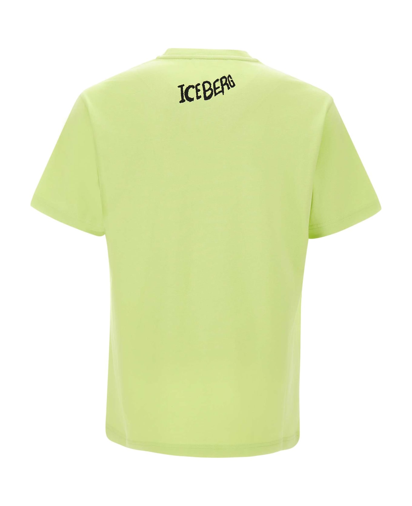 Iceberg Cotton T-shirt - YELLOW