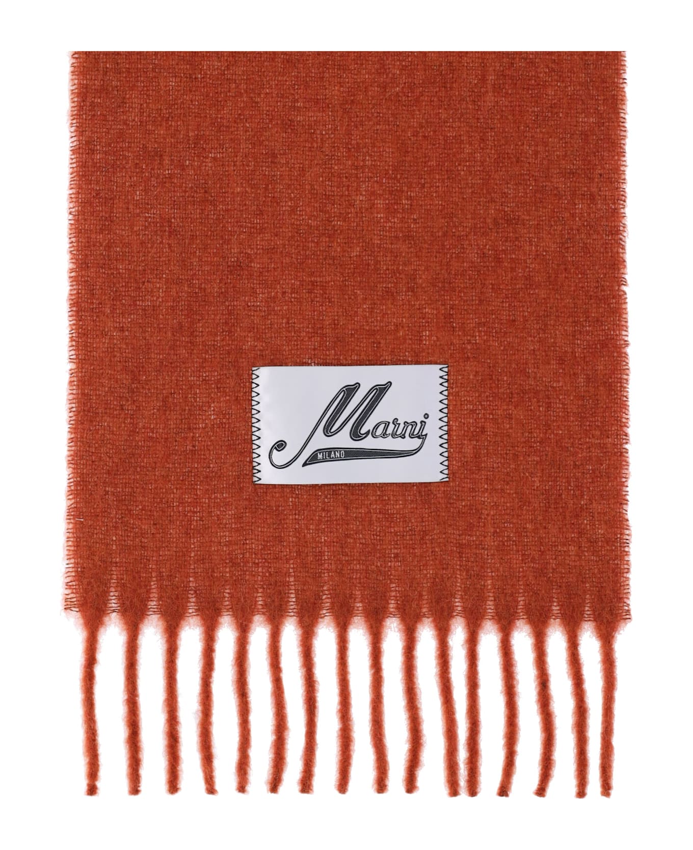 Marni - Fringed Scarf - Brown