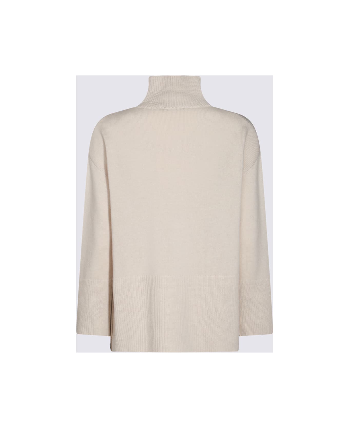 Antonelli Beige Wool Knitwear - Cream