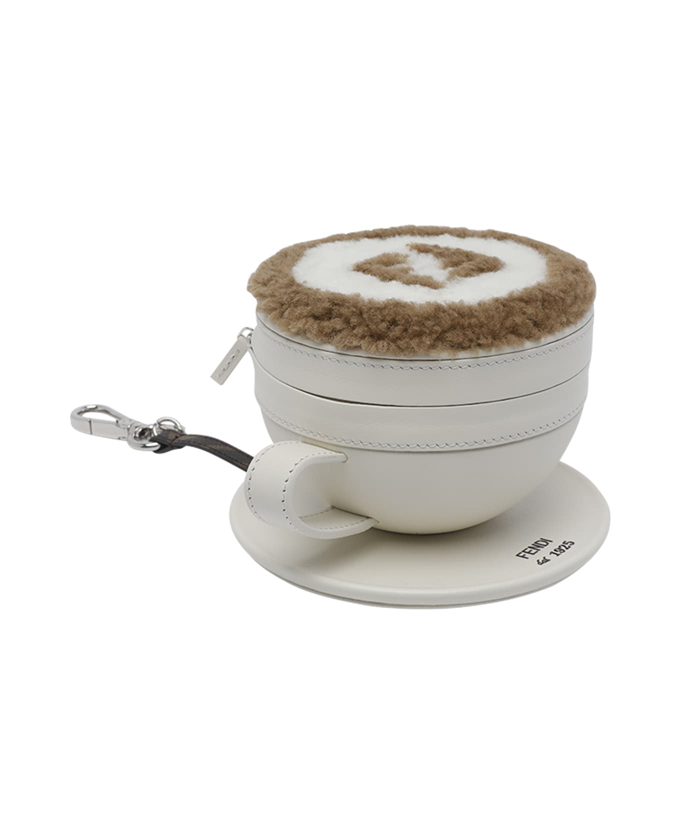 Fendi Cappuccino Charm - White