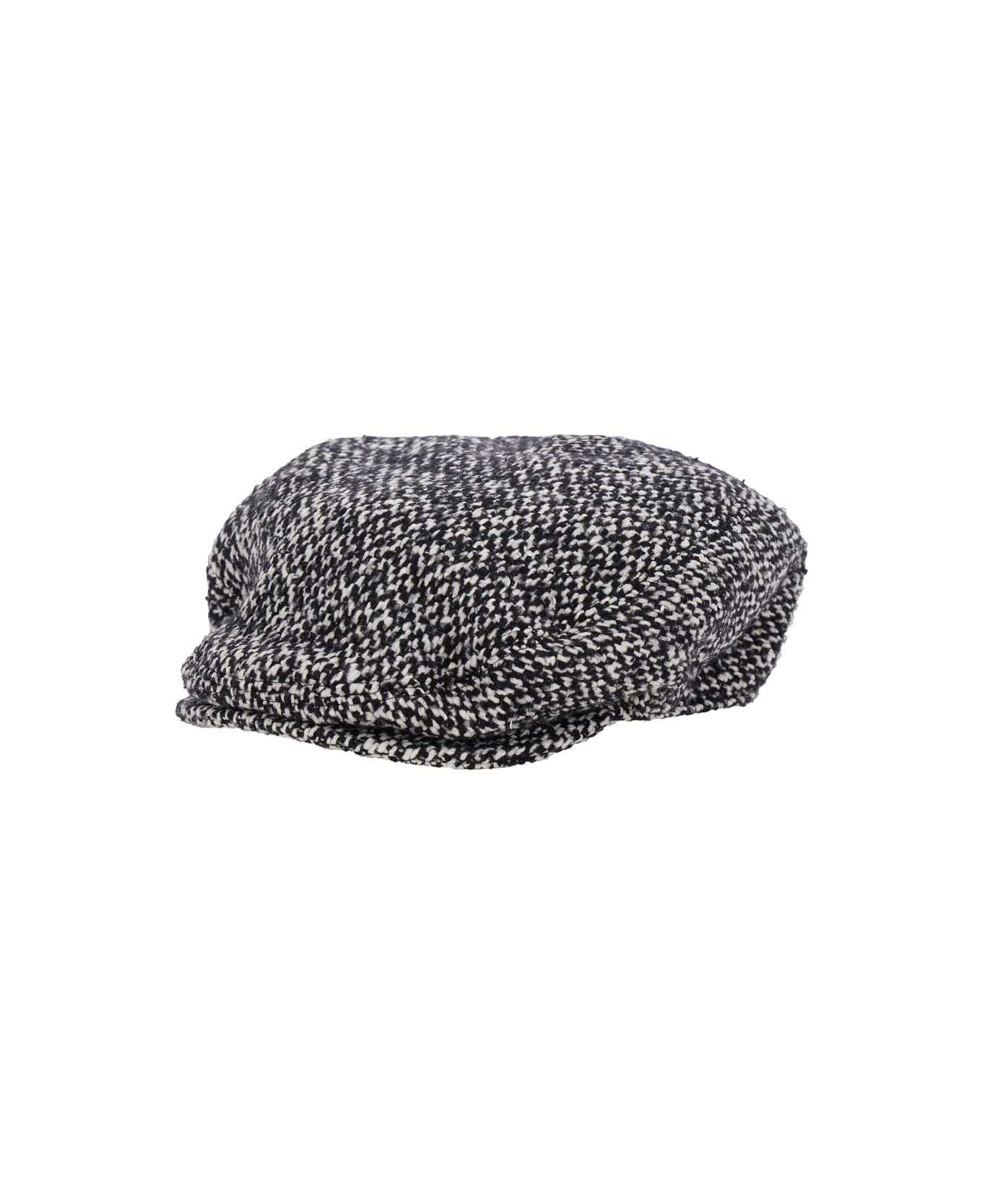 Dolce 
Gabbana Grey Hat With Short Brim In Wool Blend Man - Grey