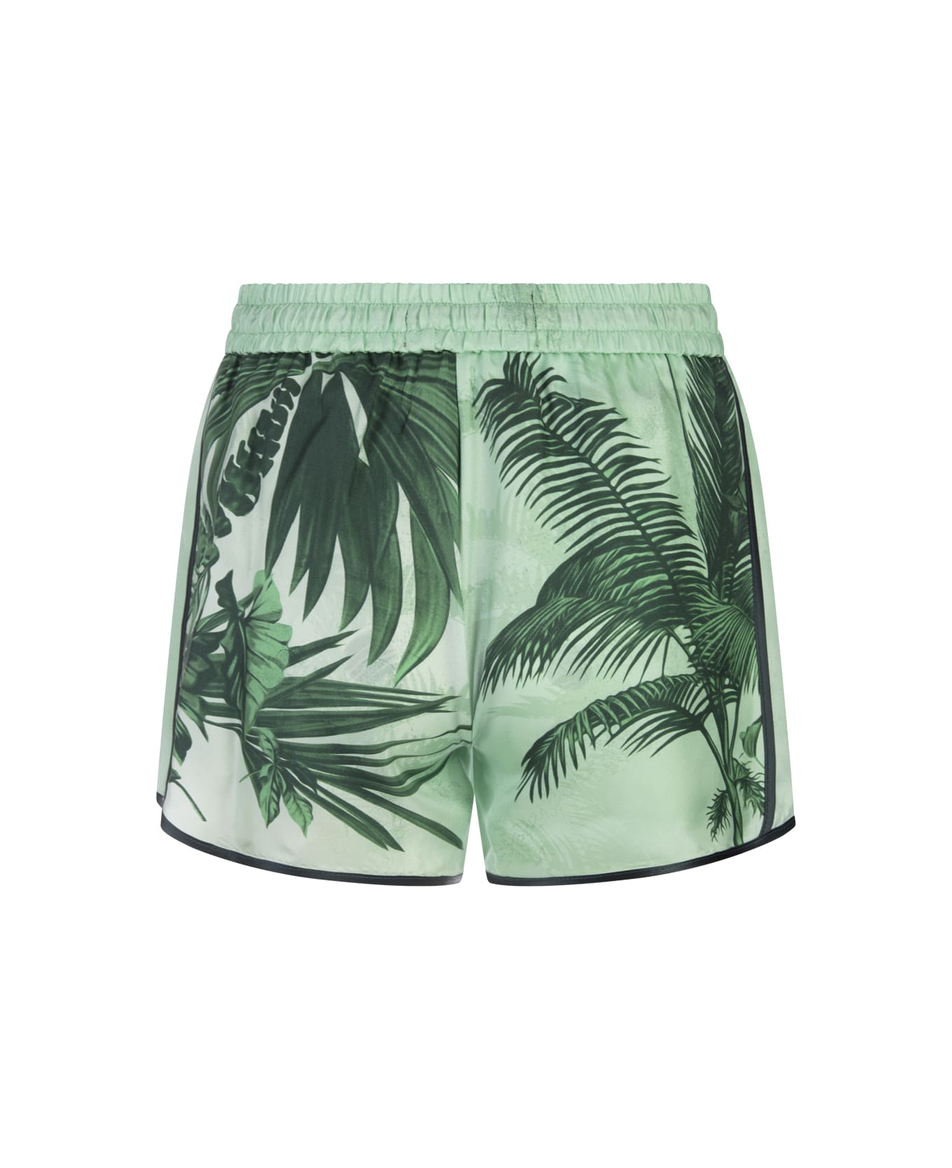For Restless Sleepers Flowers Green Alie Shorts - Green