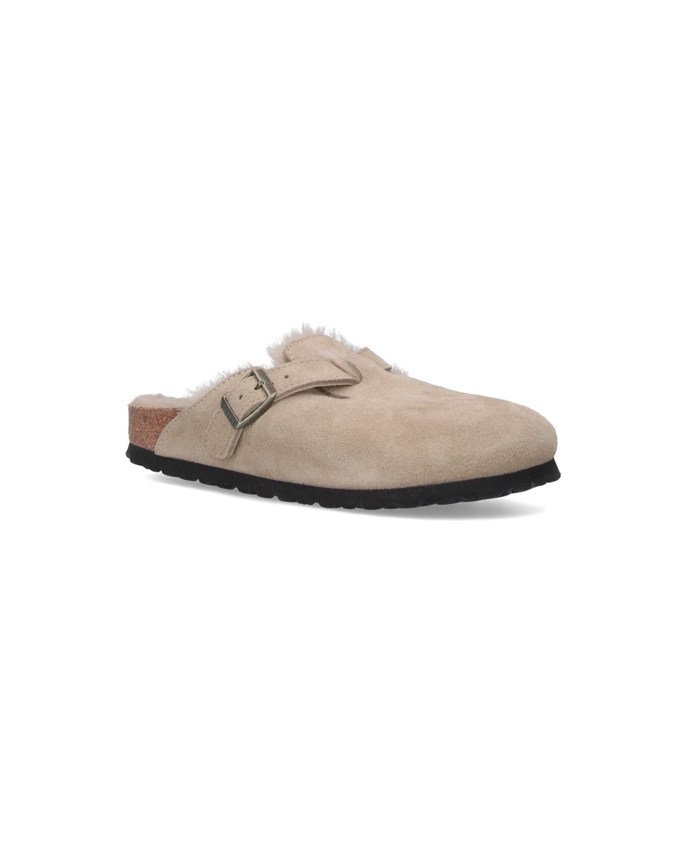 Birkenstock Mules "boston" - Taupe