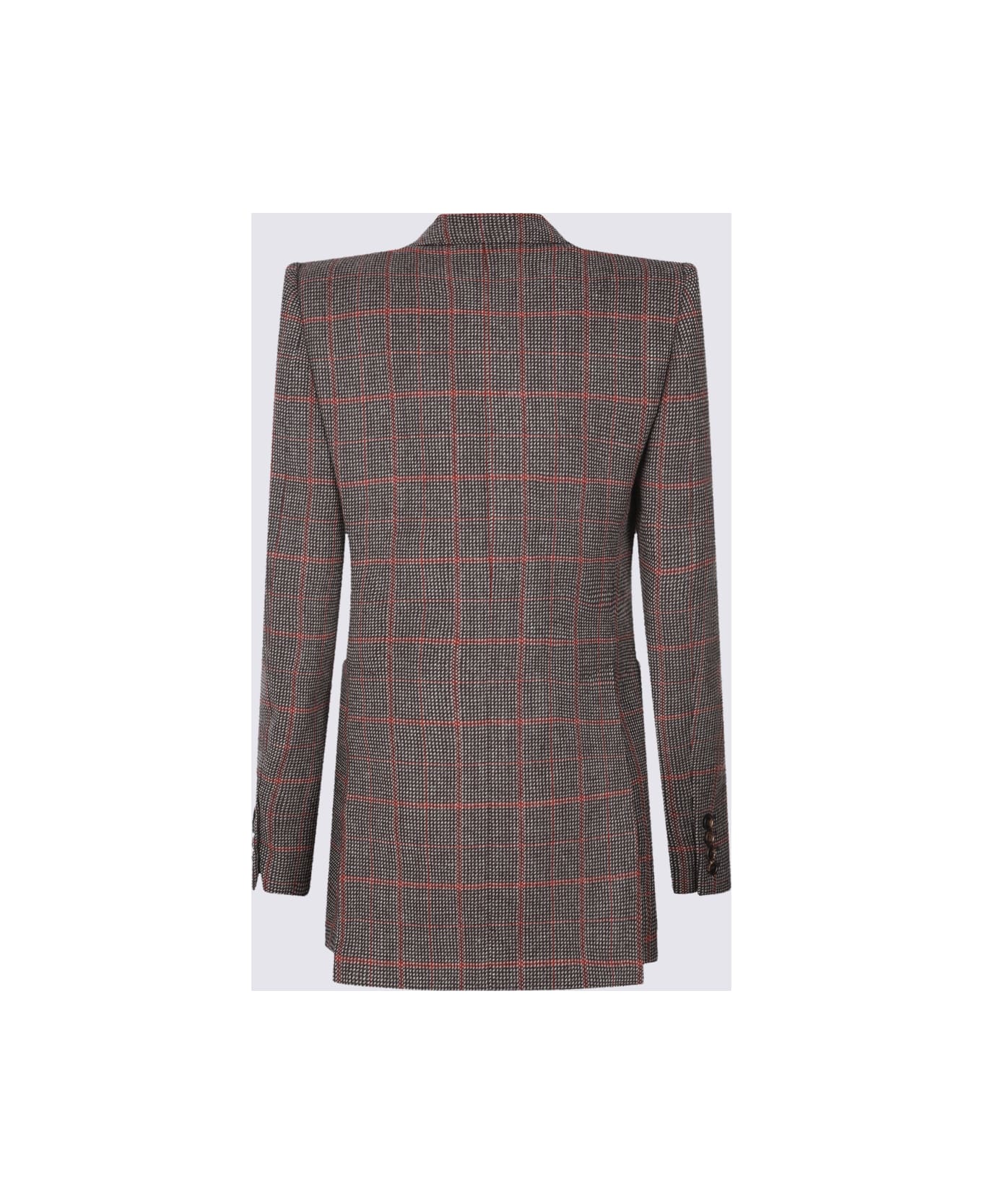 Chloé Brown Wool Blazer - BROWN - BEIGE 1