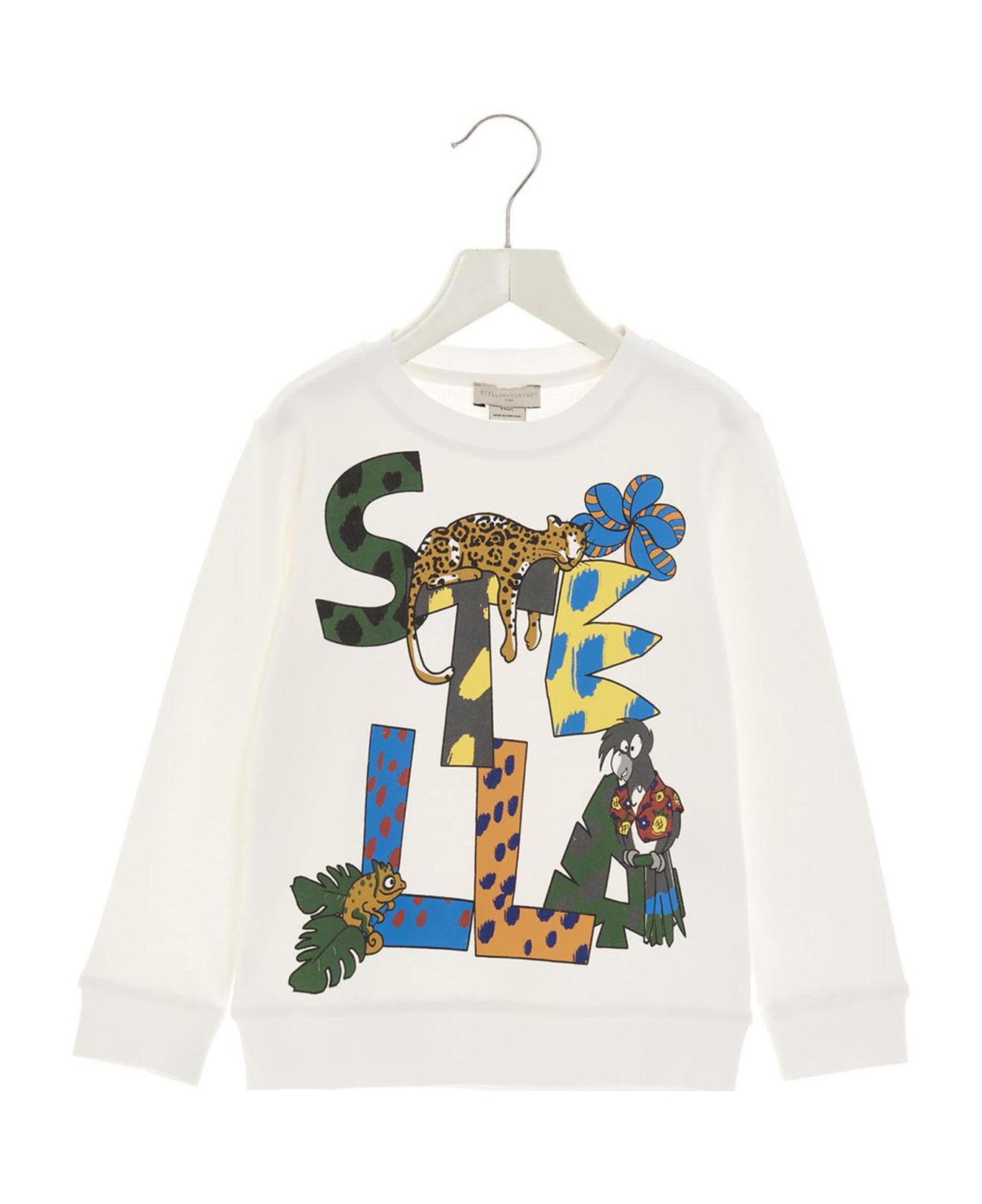 Stella McCartney Kids Printed Sweatshirt - White
