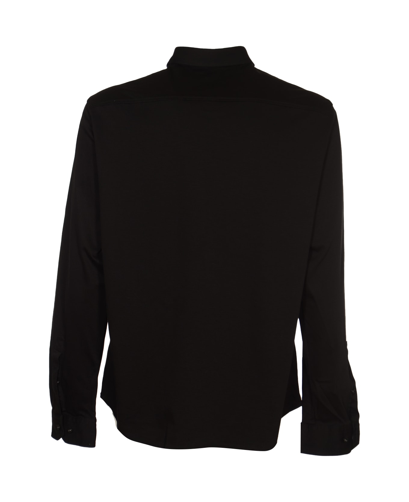 Hugo Boss Button Down Collar Cotton Shirt - Black