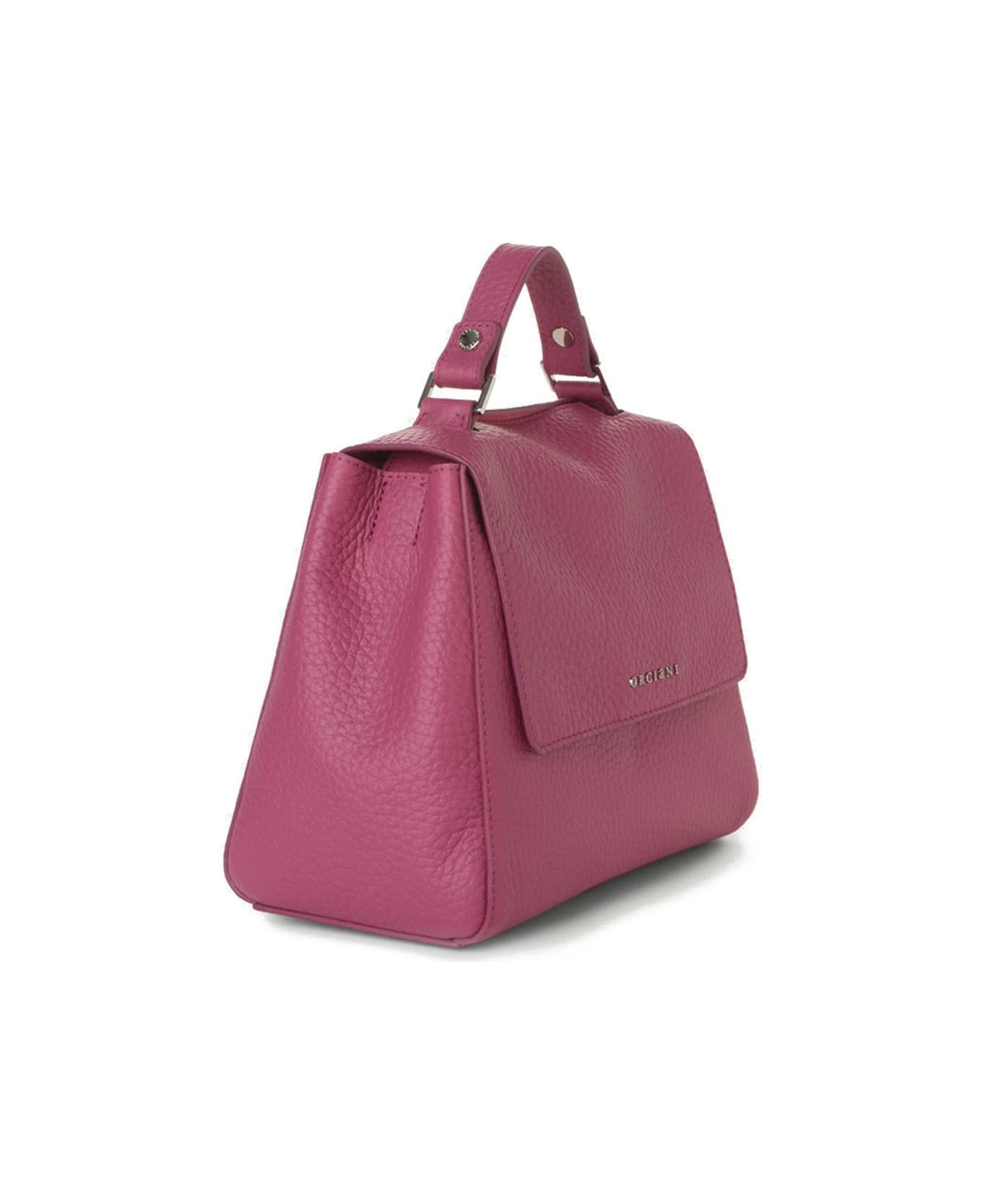 Orciani Sveva Soft Small Handbag In Fuchsia - LAMPONE トートバッグ