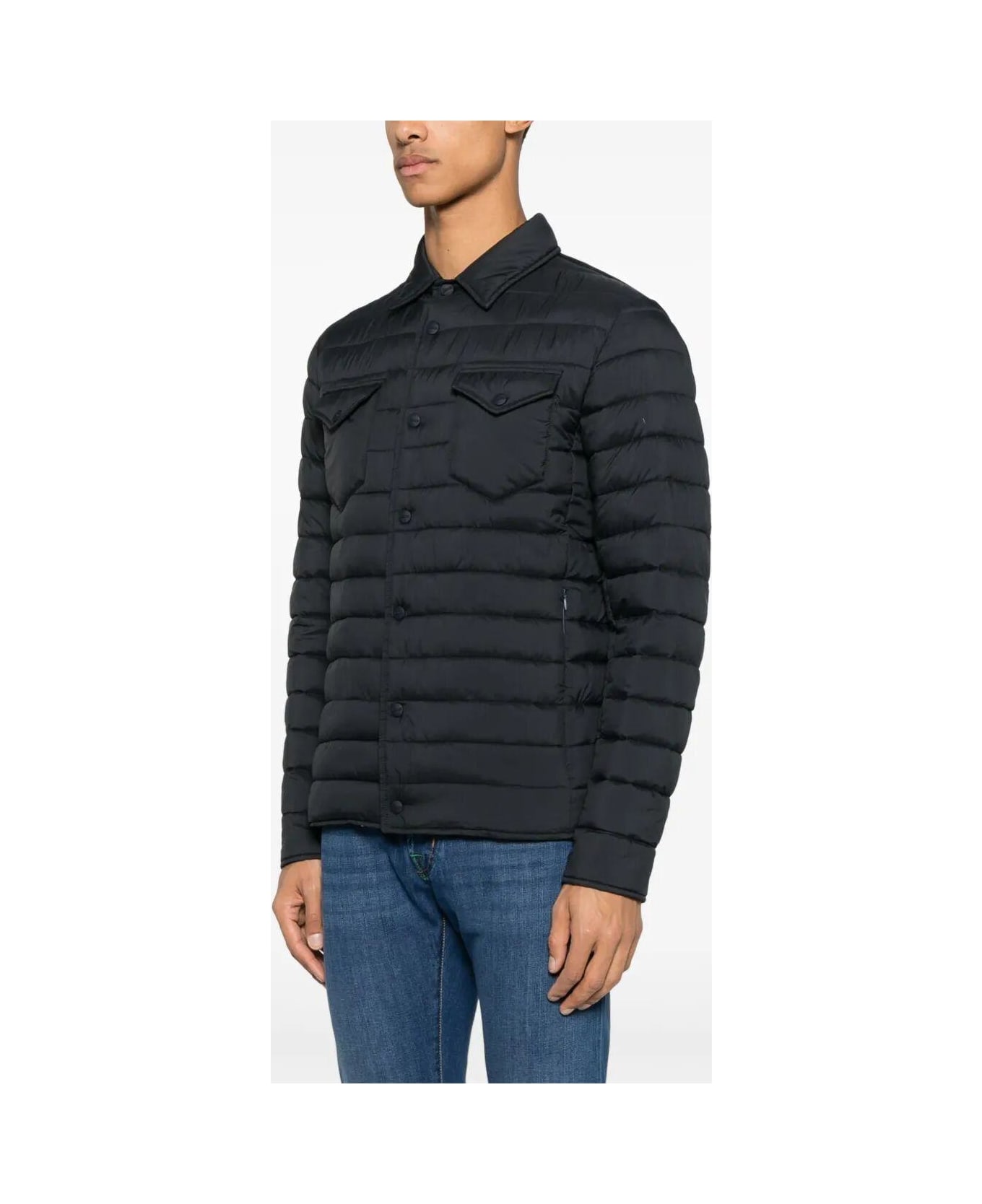 Herno Quilted Jacket - Blue
