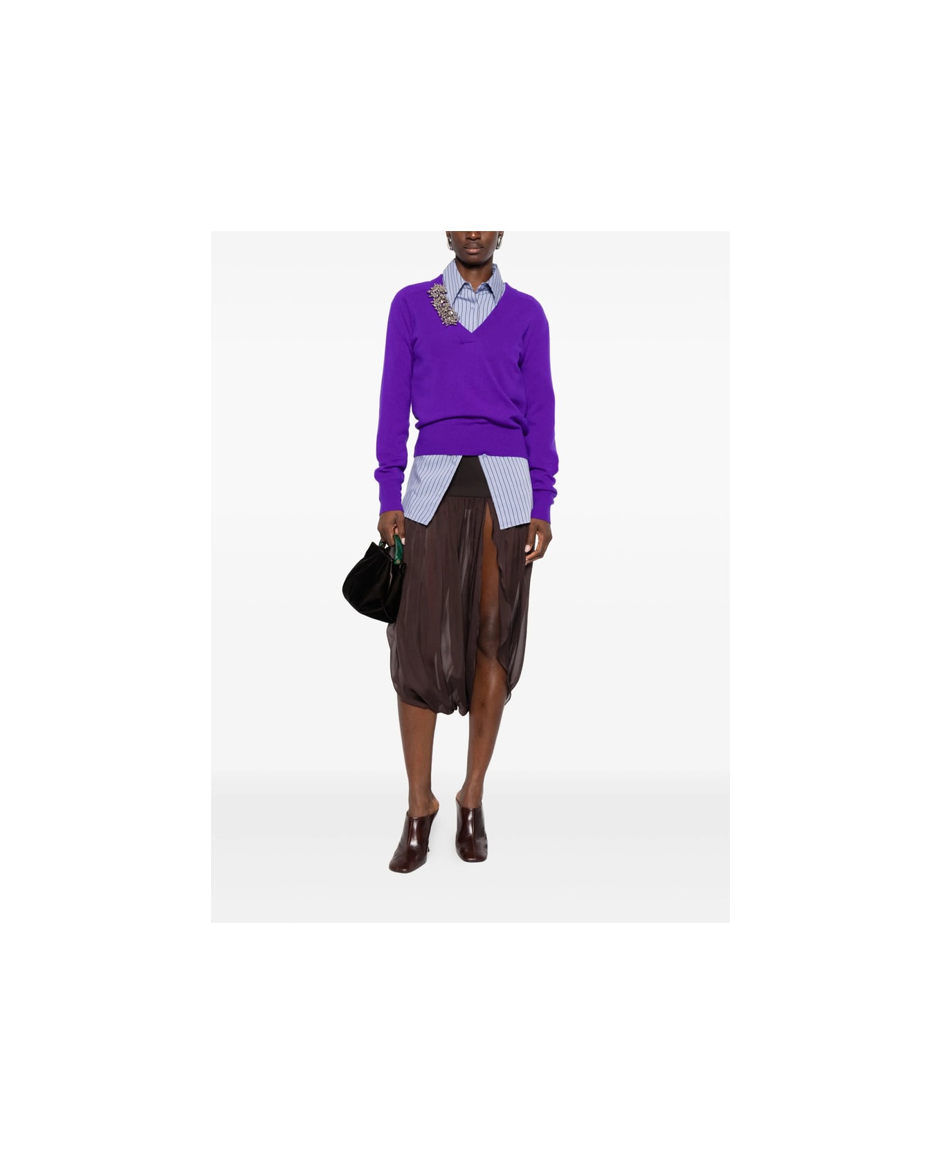 Dries Van Noten Sweater - PURPLE