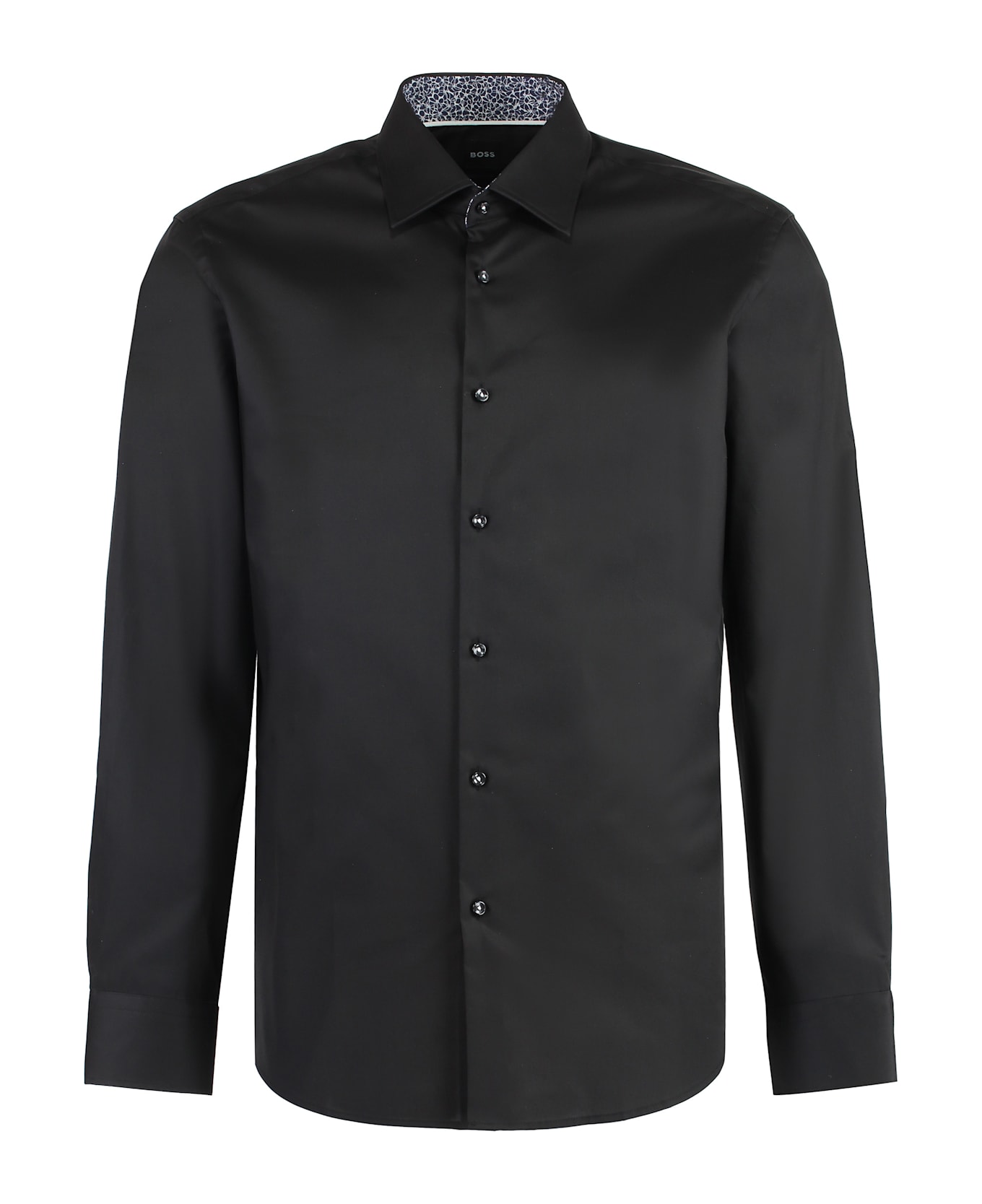Hugo Boss Cotton Shirt - black
