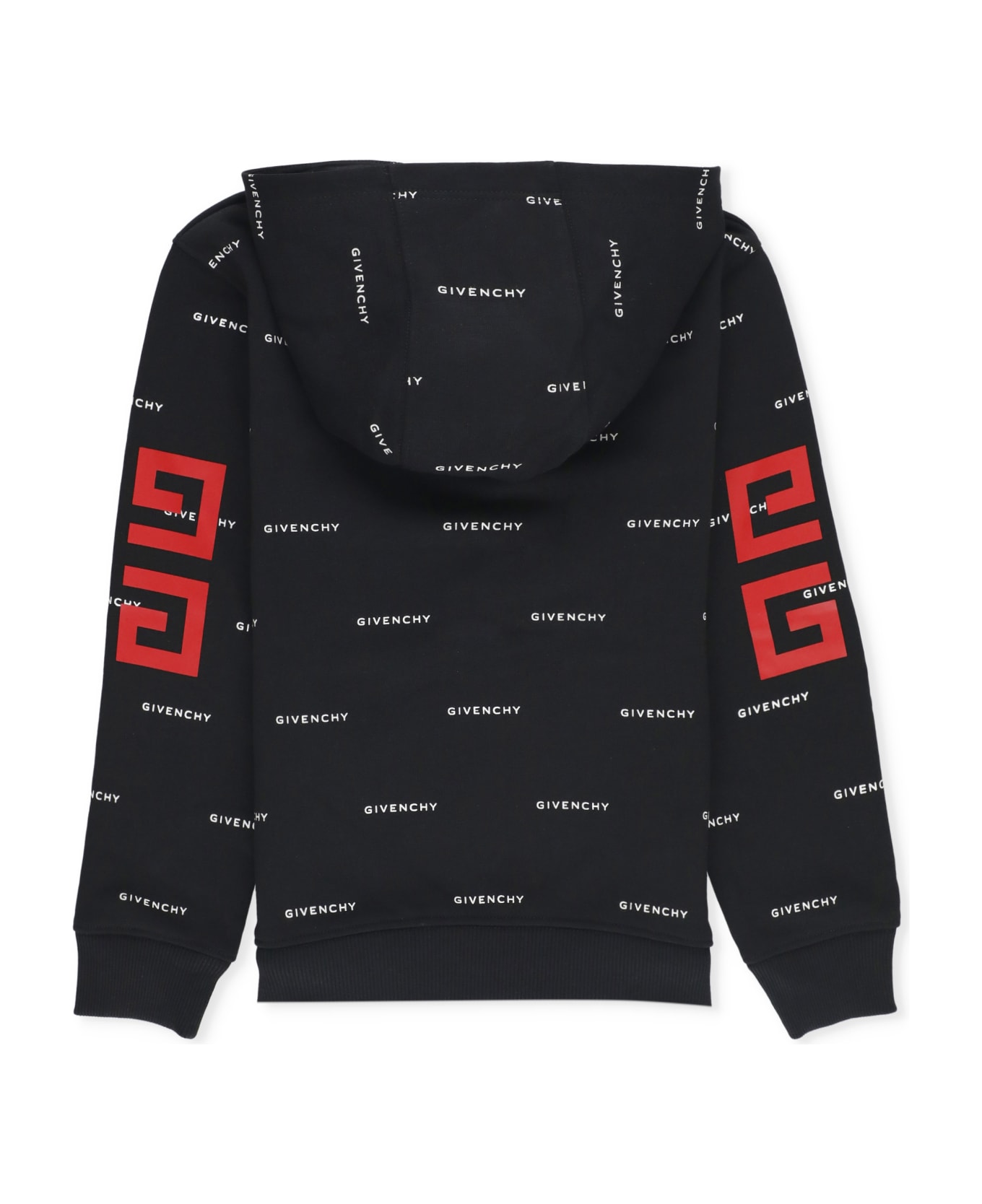 Givenchy Hoodie With Logo - Black ニットウェア＆スウェットシャツ