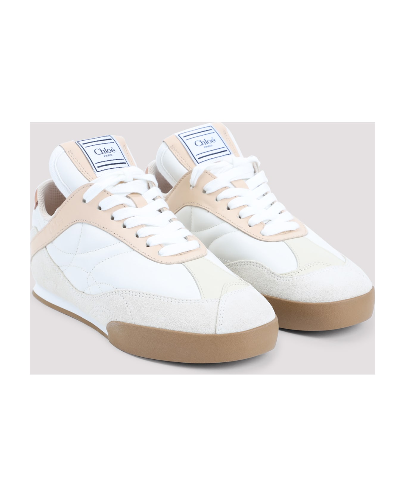 Chloé Kick Sneakers - Tender Peach