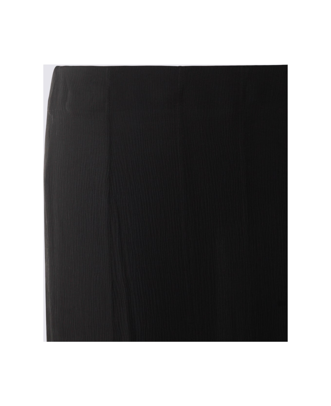 Chloé Black Silk Skirt - Black