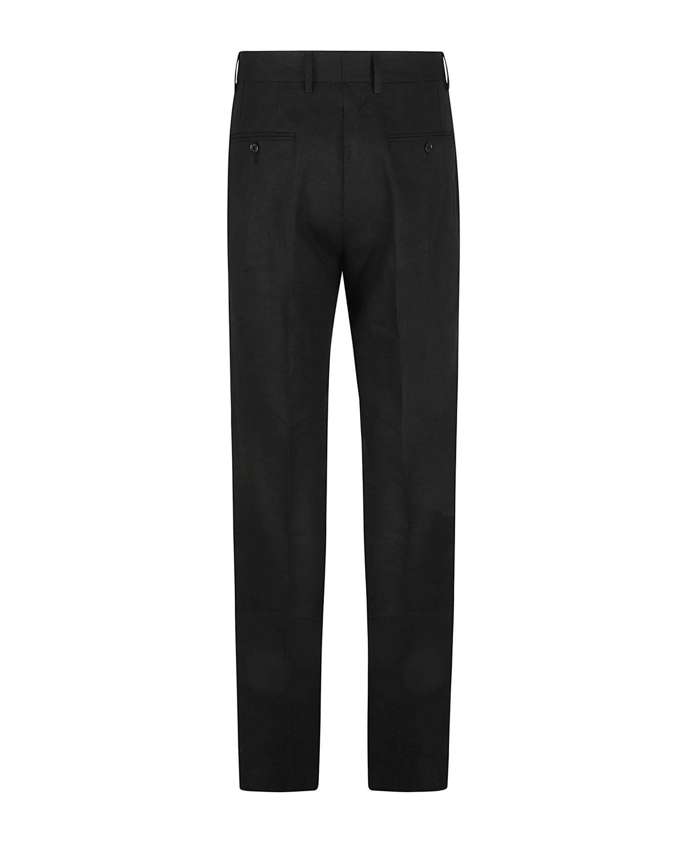 Dolce & Gabbana Classic Fitted Trousers - Black