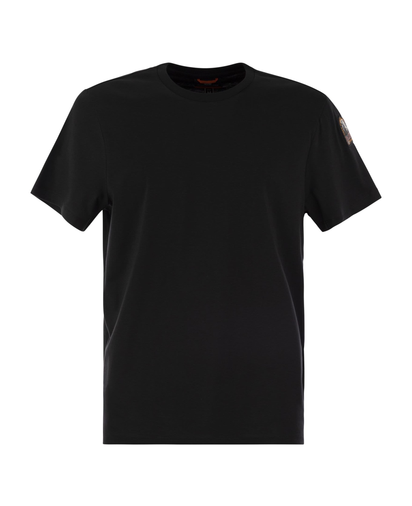Parajumpers Shispare Tee - Cotton Jersey T-shirt - Black