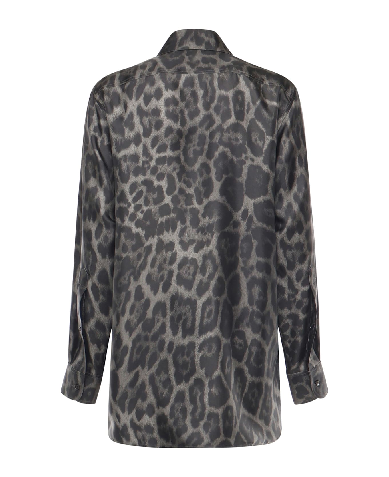 Stella McCartney Shirt In Grey Silk - Ash grey