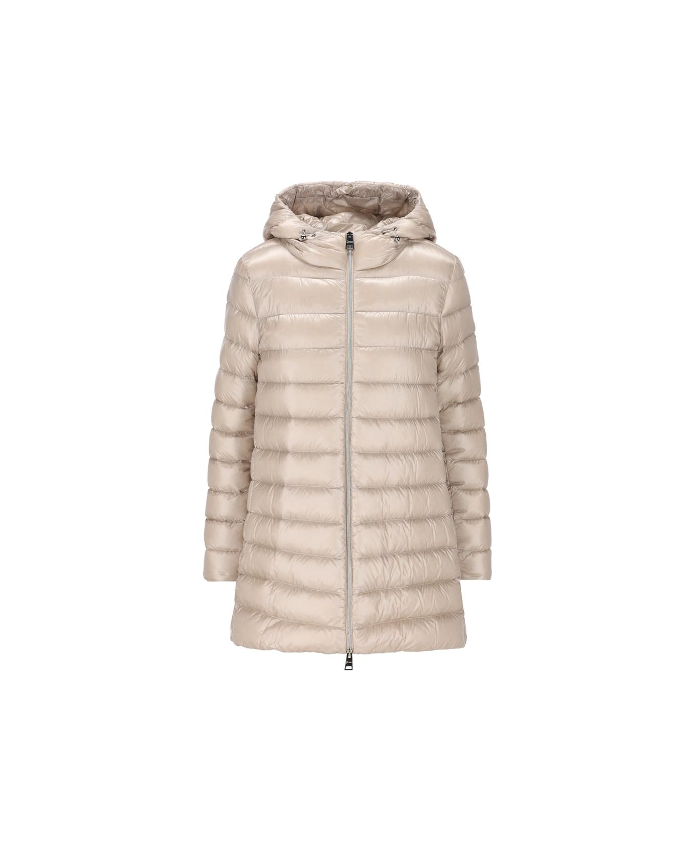 Herno Drawstring Hooded Puffer Parka Herno - Chantilly