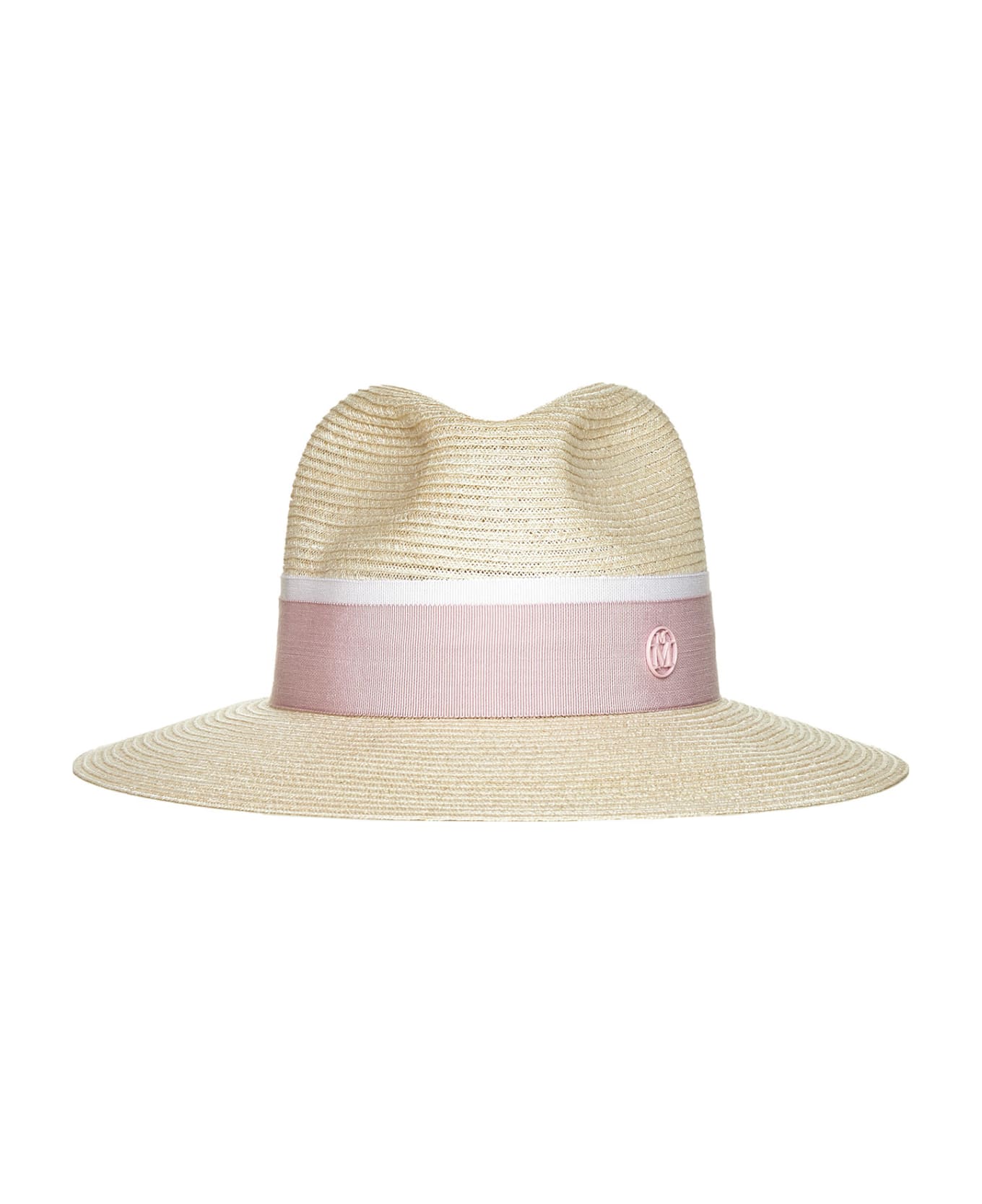 Maison Michel boka Hat - Natural pink