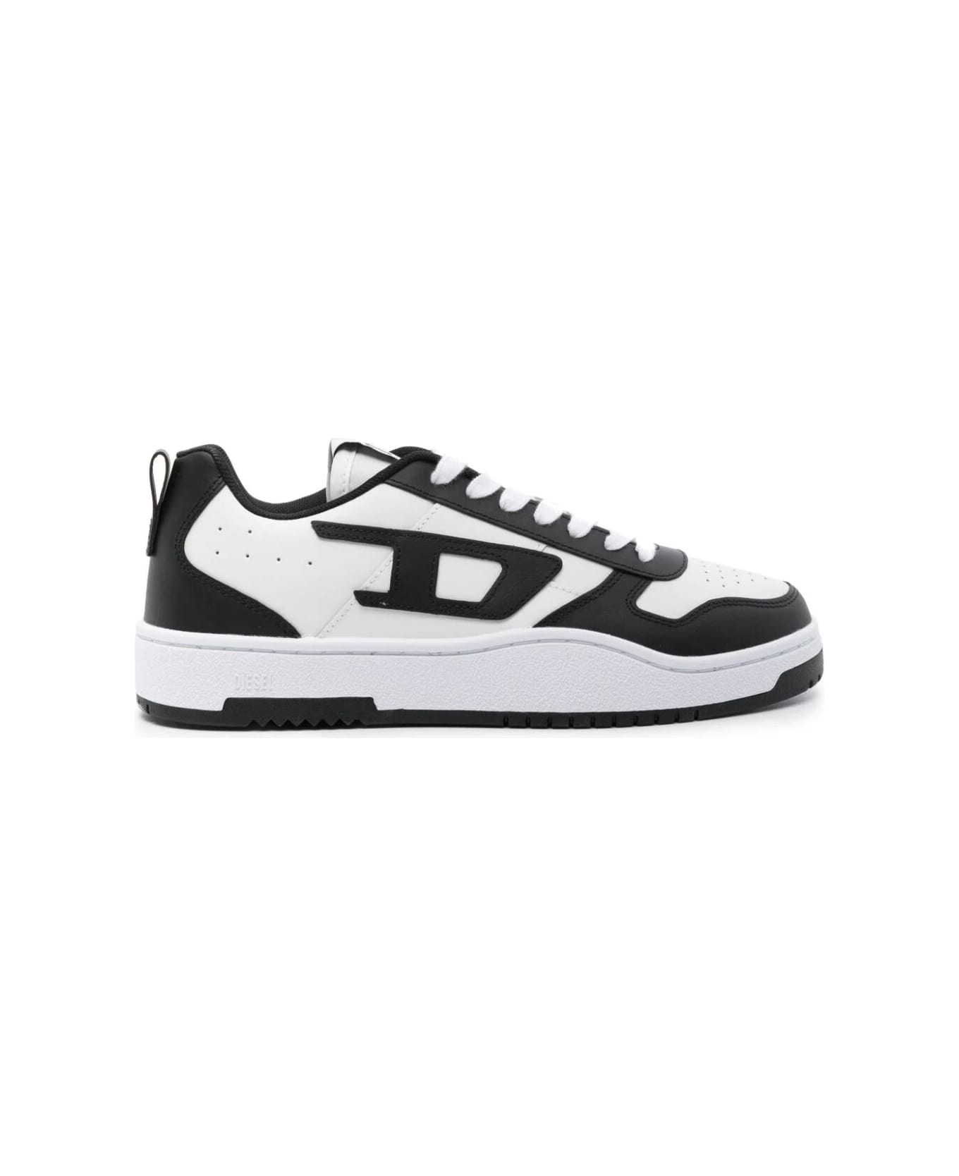 Diesel Ukiyo V2 Low Sneakers - White Black スニーカー